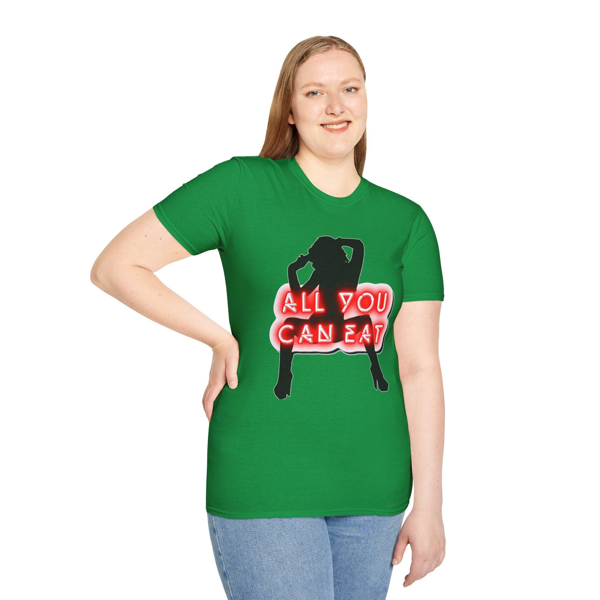 All You Can Eat - Softstyle T-Shirt - Witty Twisters Fashions