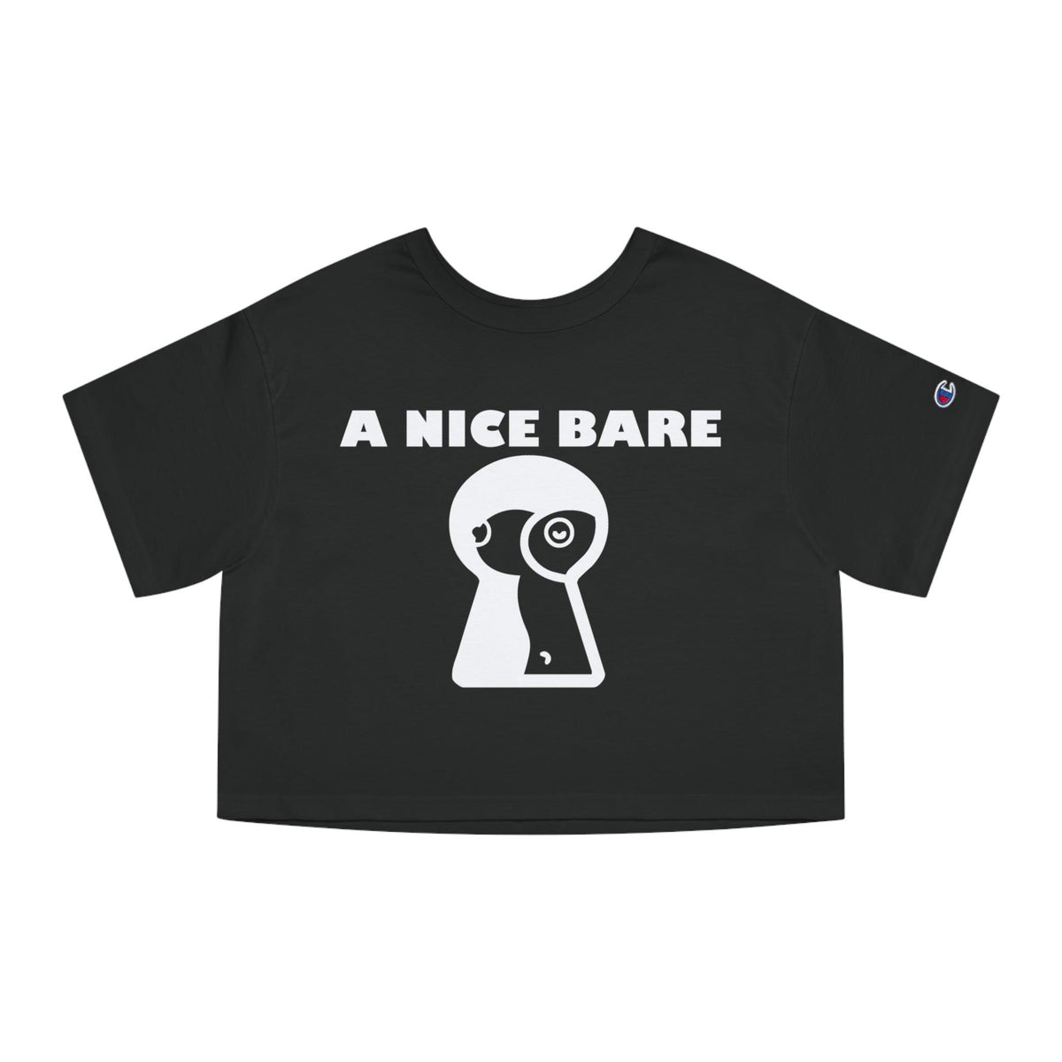 A Nice Bare - Champion Crop Top - Witty Twisters Fashions