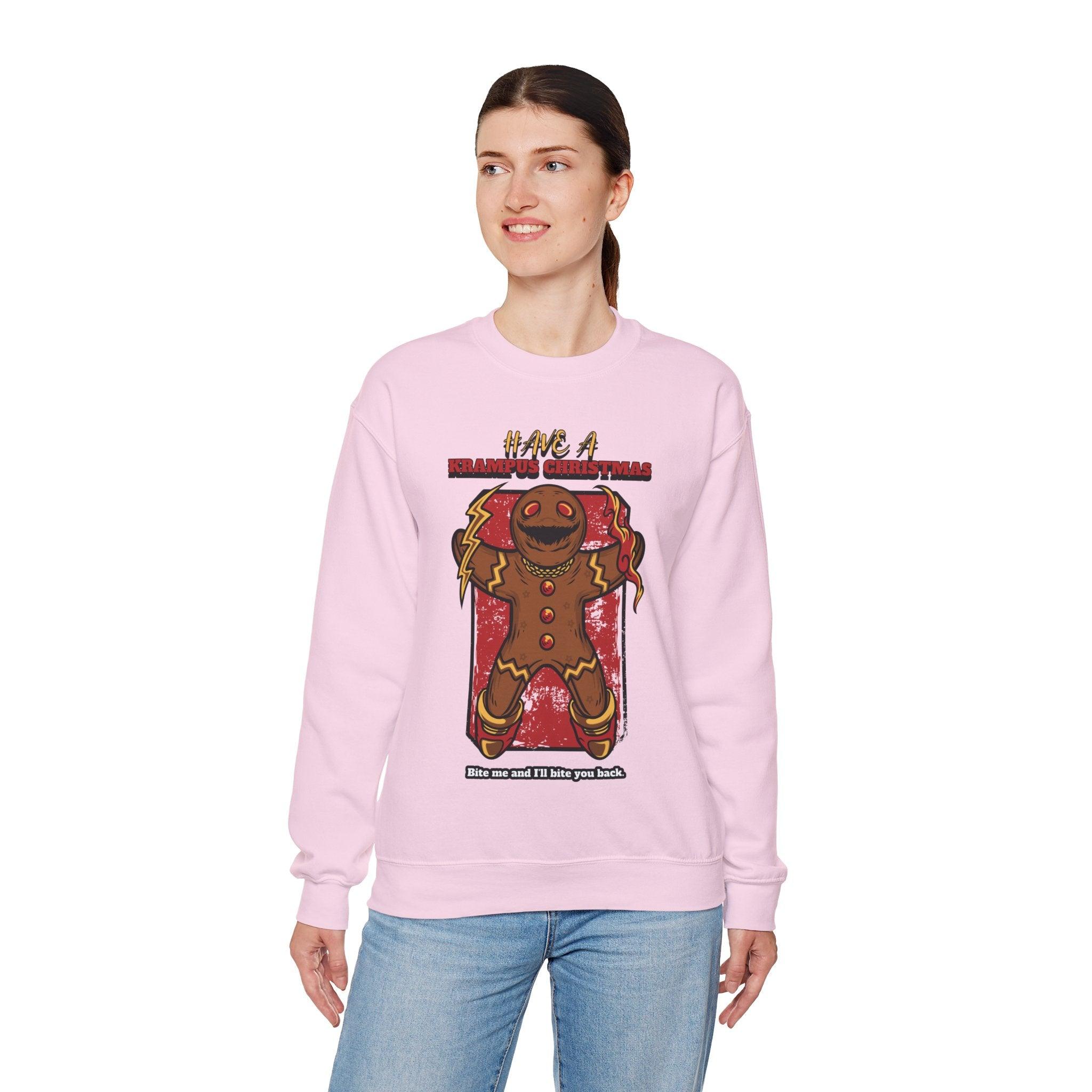 Have a Krampus Christmas Bite me and I'll bite you back. - Sweatshirt