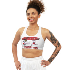 Who Wears Sport Shorts I Wear Sport Shorts - Seamless Sports Bra