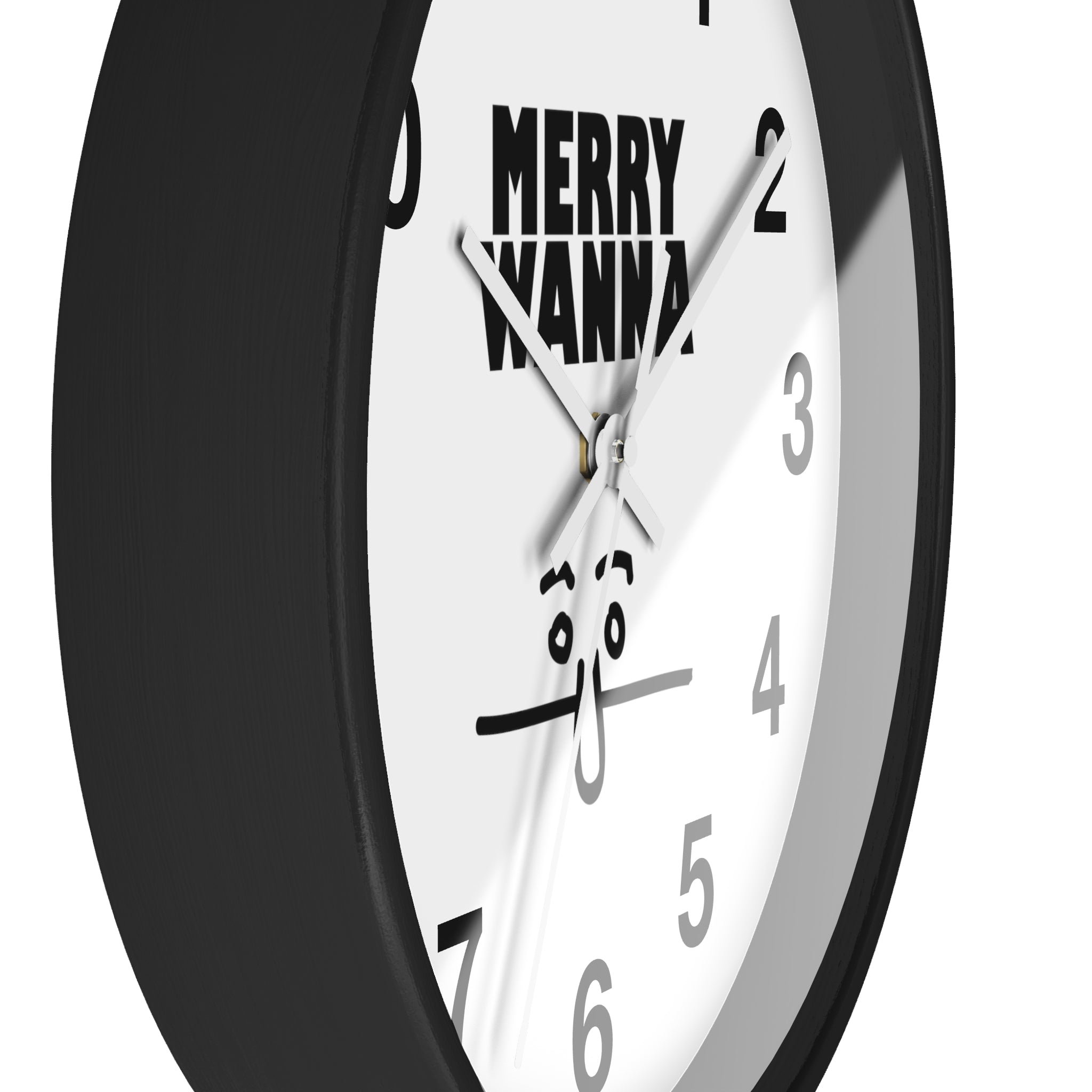 Merry Wanna - Wall Clock