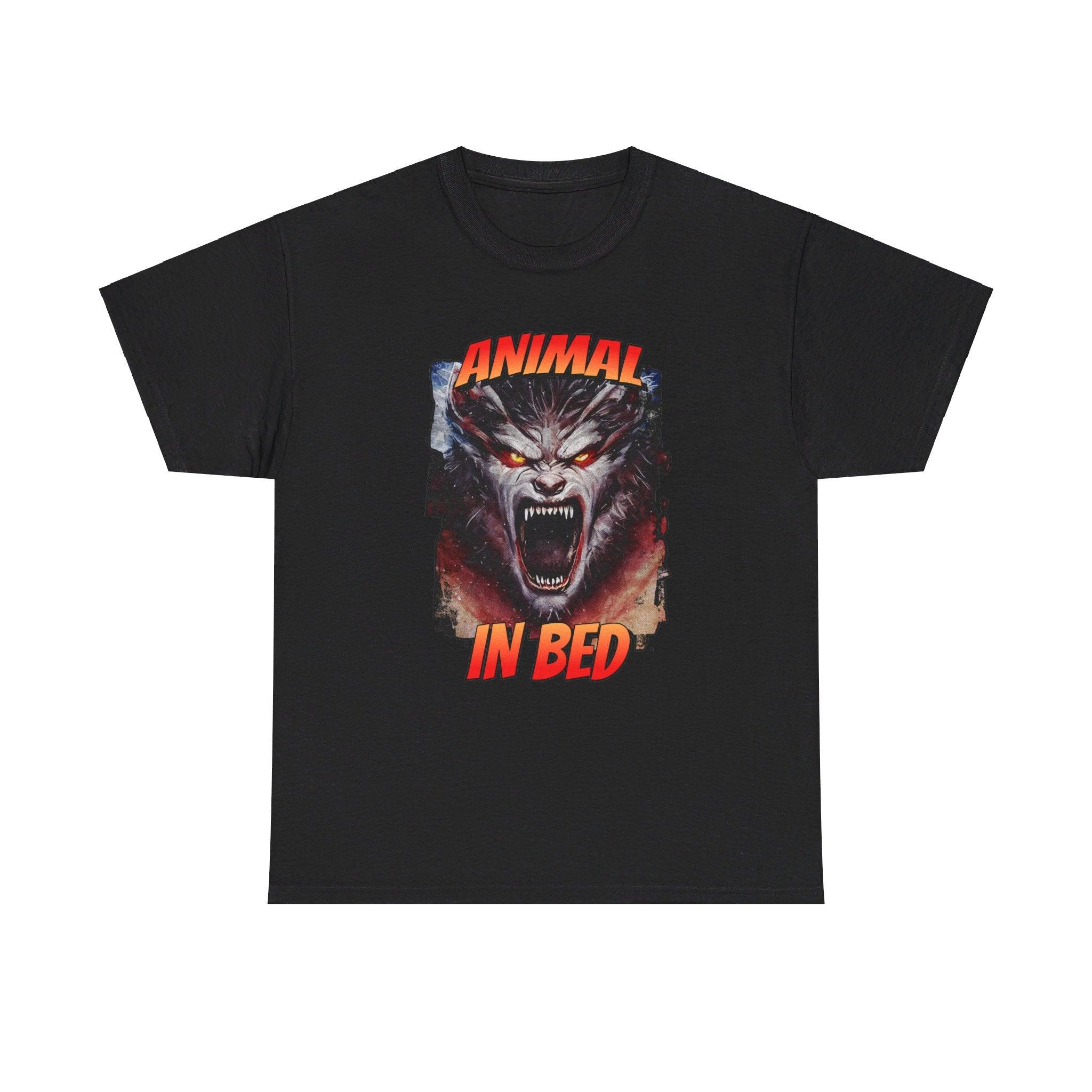 Animal In Bed - T-Shirt - Witty Twisters Fashions