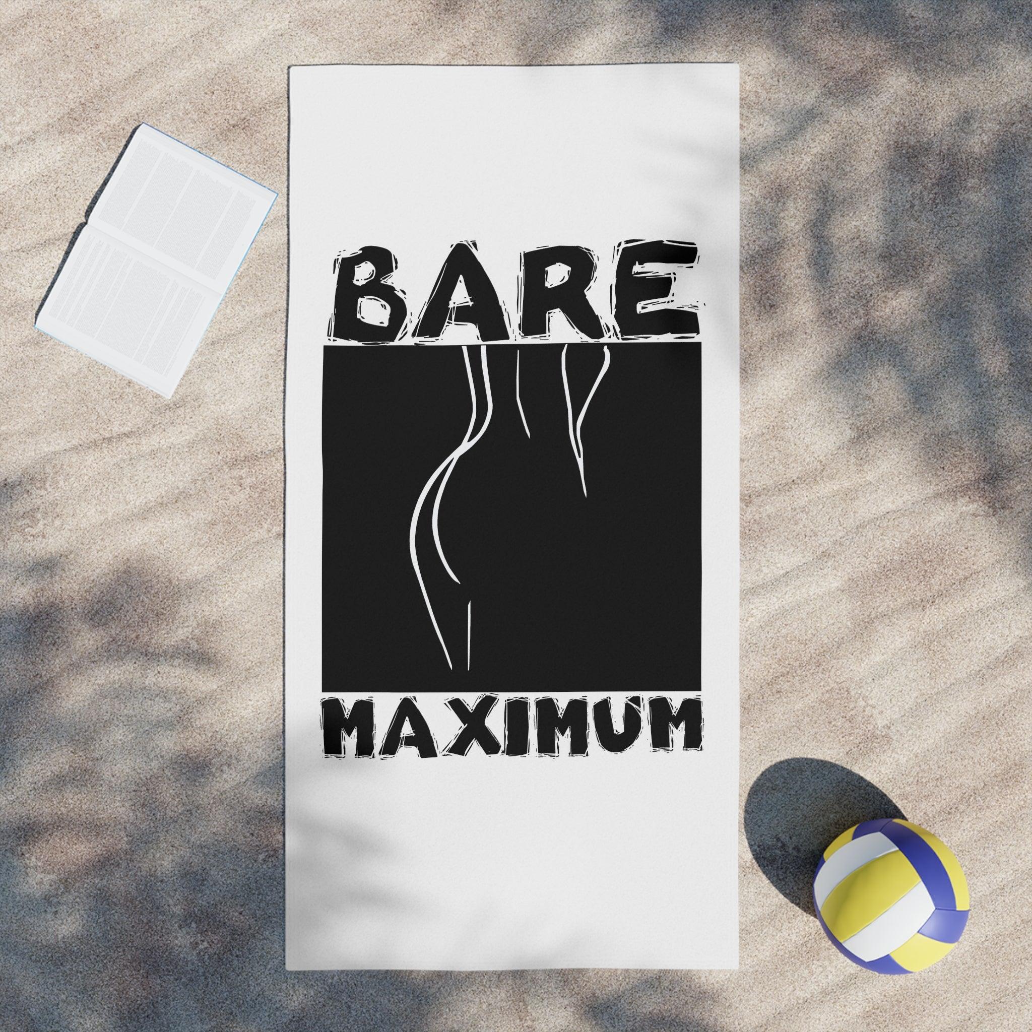 Bare Maximum - Beach Towels - Witty Twisters Fashions