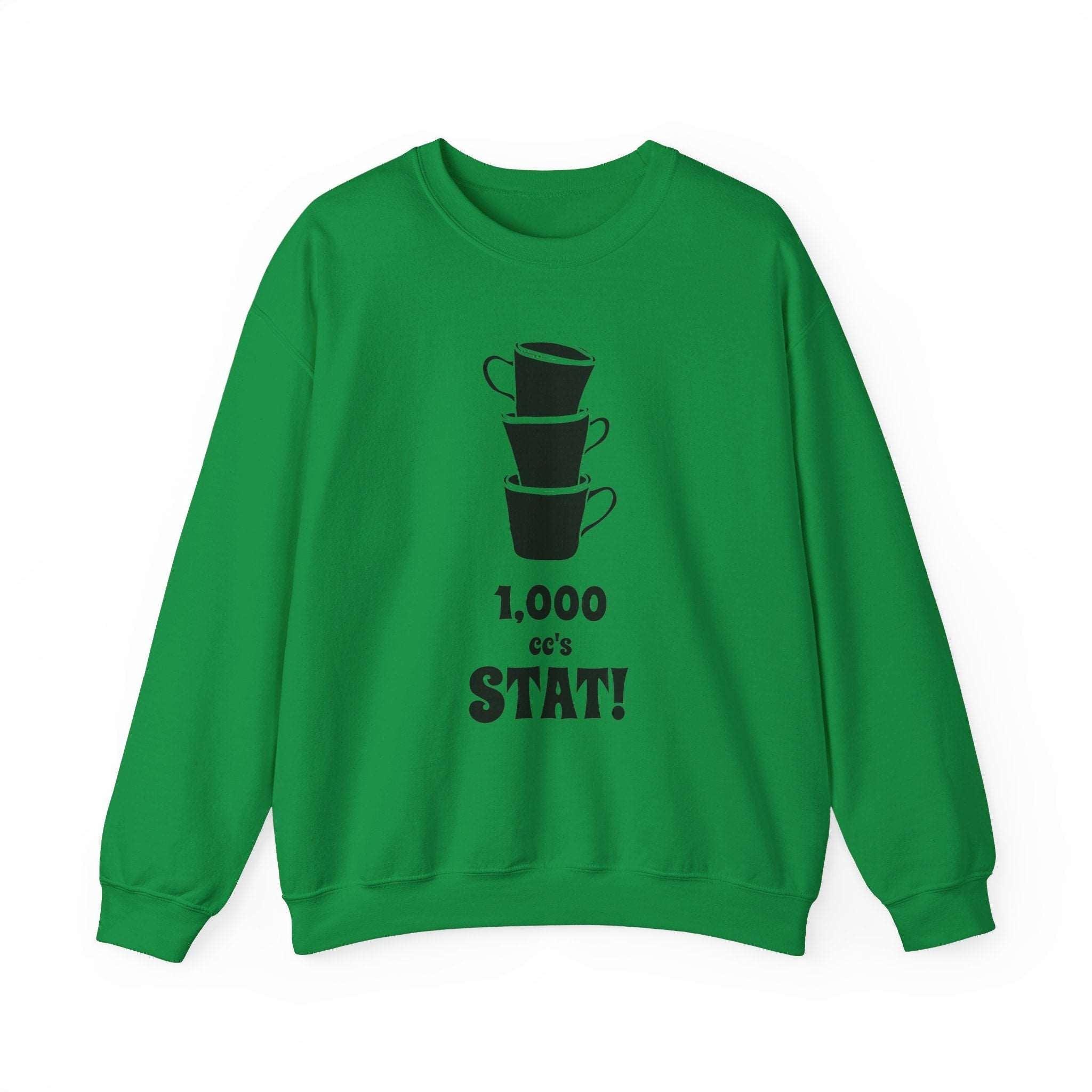 1,000 cc's Stat! - Sweatshirt - Witty Twisters Fashions