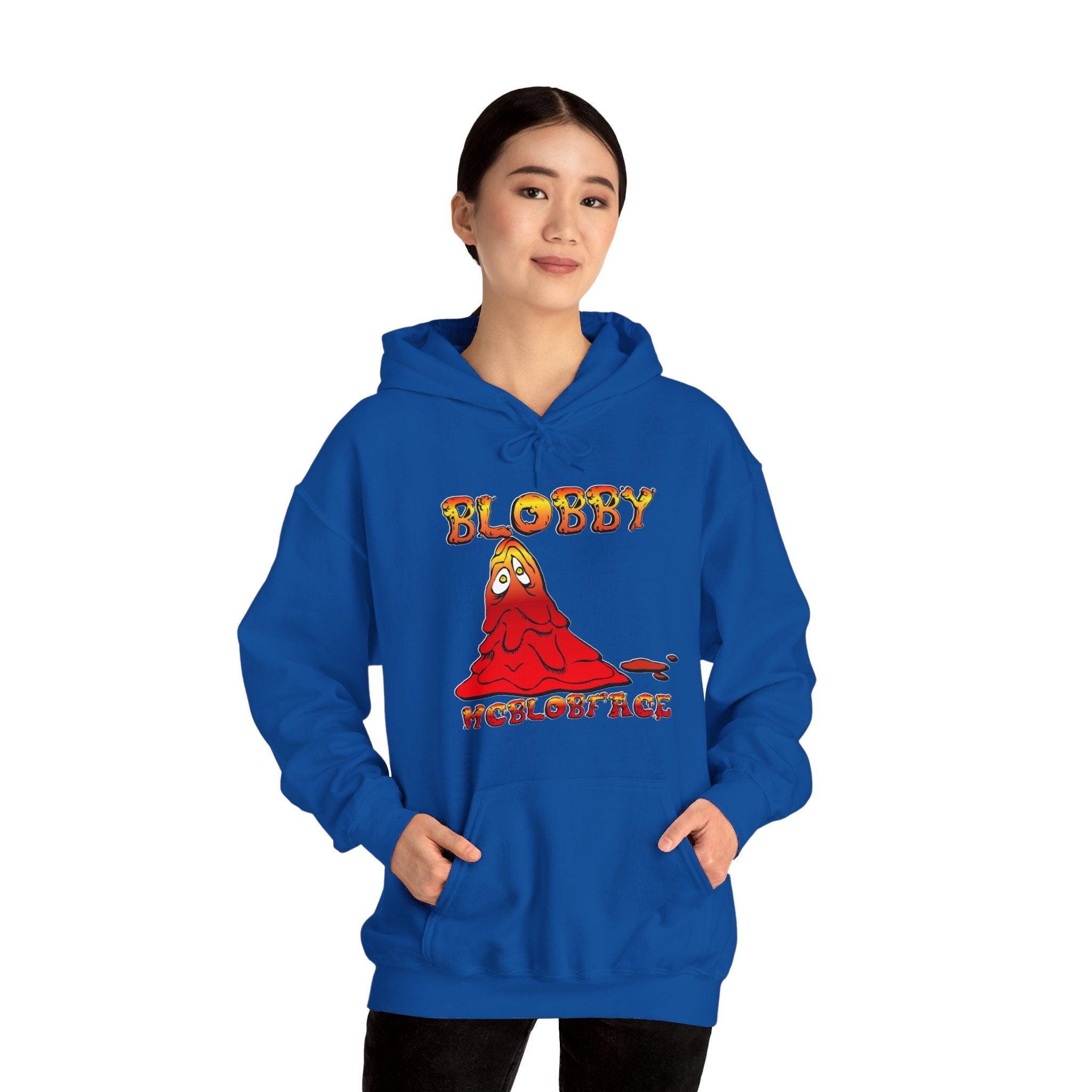 Blobby McBlobface - Hoodie - Witty Twisters Fashions