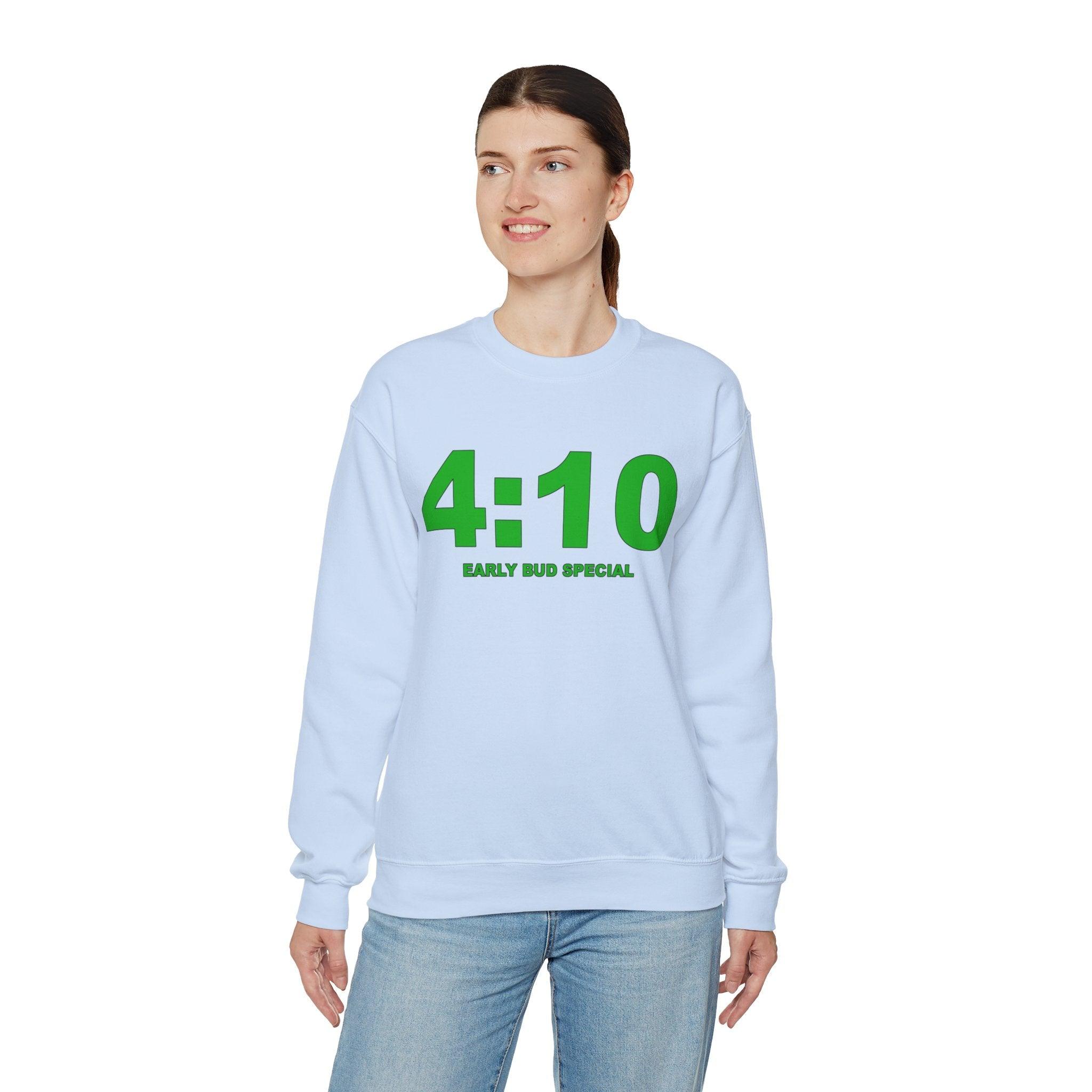 4:10 Early Bud Special (Sweatshirt) - Witty Twisters T-Shirts