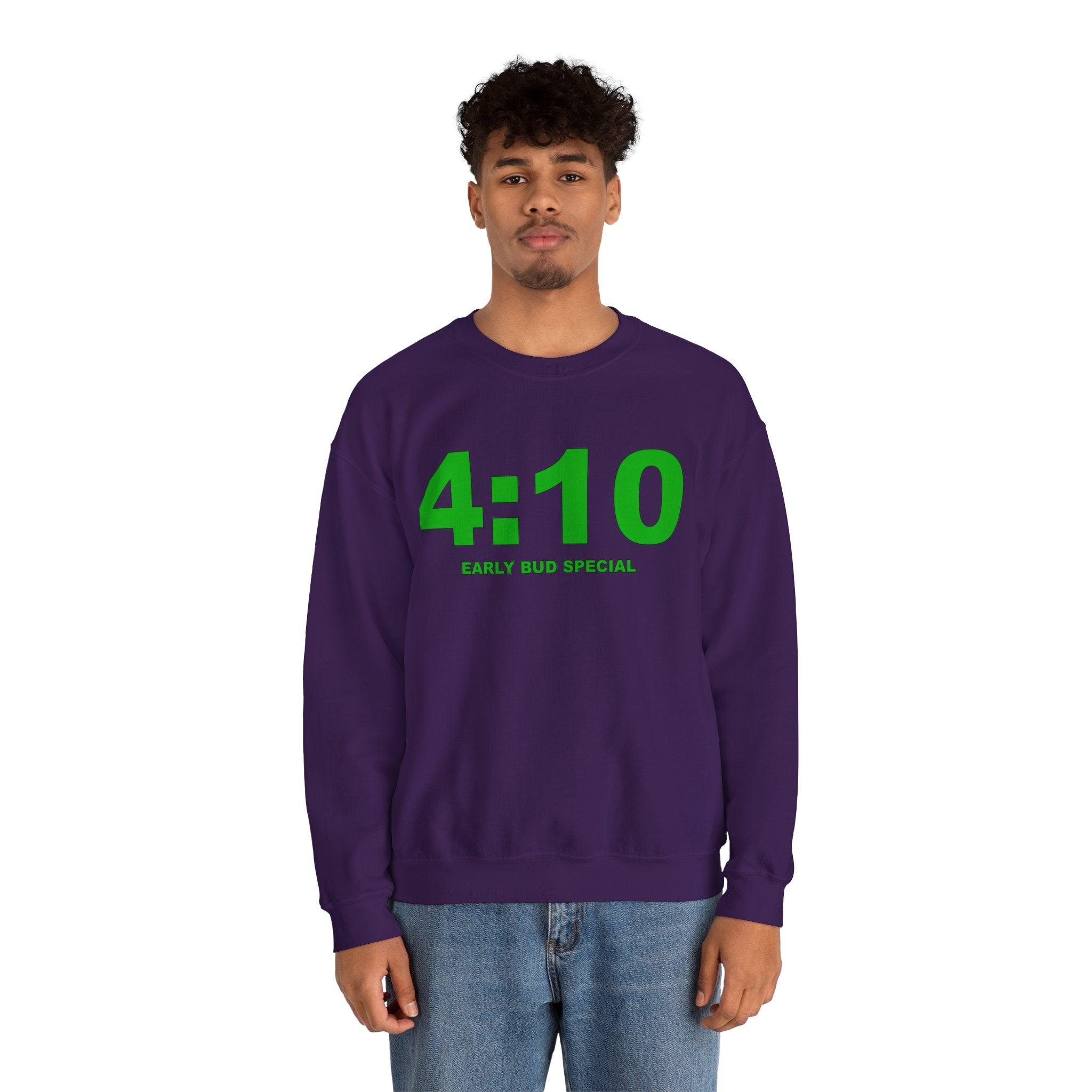 4:10 Early Bud Special (Sweatshirt) - Witty Twisters T-Shirts