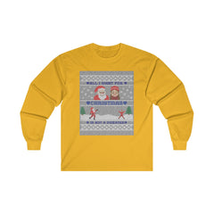 All I want for Christmas is not a sweater - Long-Sleeve Tee - Witty Twisters T-Shirts