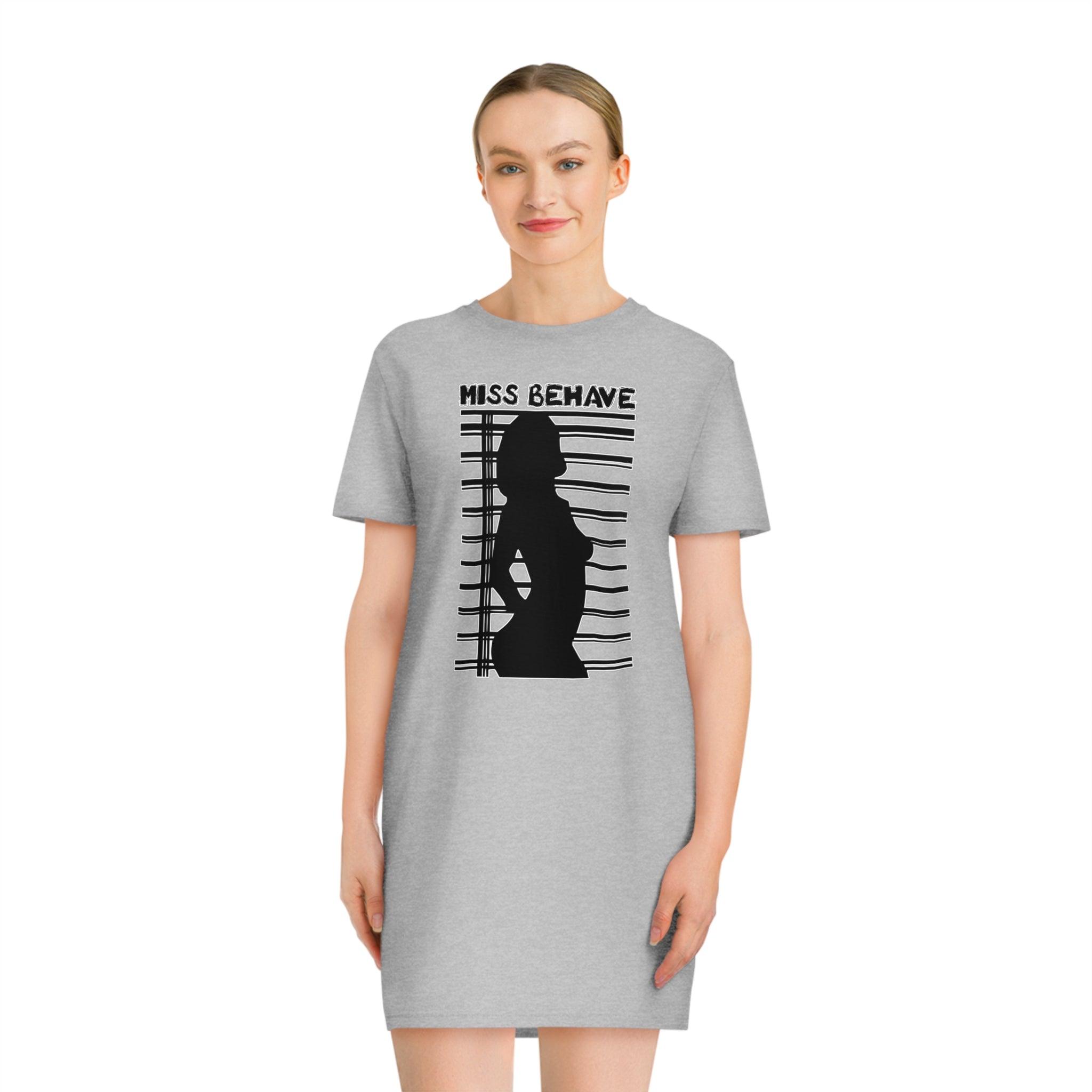 Miss Behave - T-Shirt Dress or Nightie - Witty Twisters Fashions