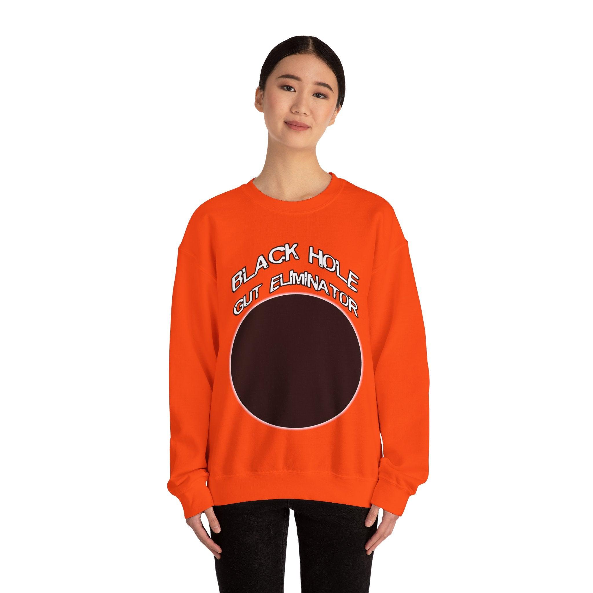 Black Hole Gut Eliminator - Sweatshirt - Witty Twisters Fashions