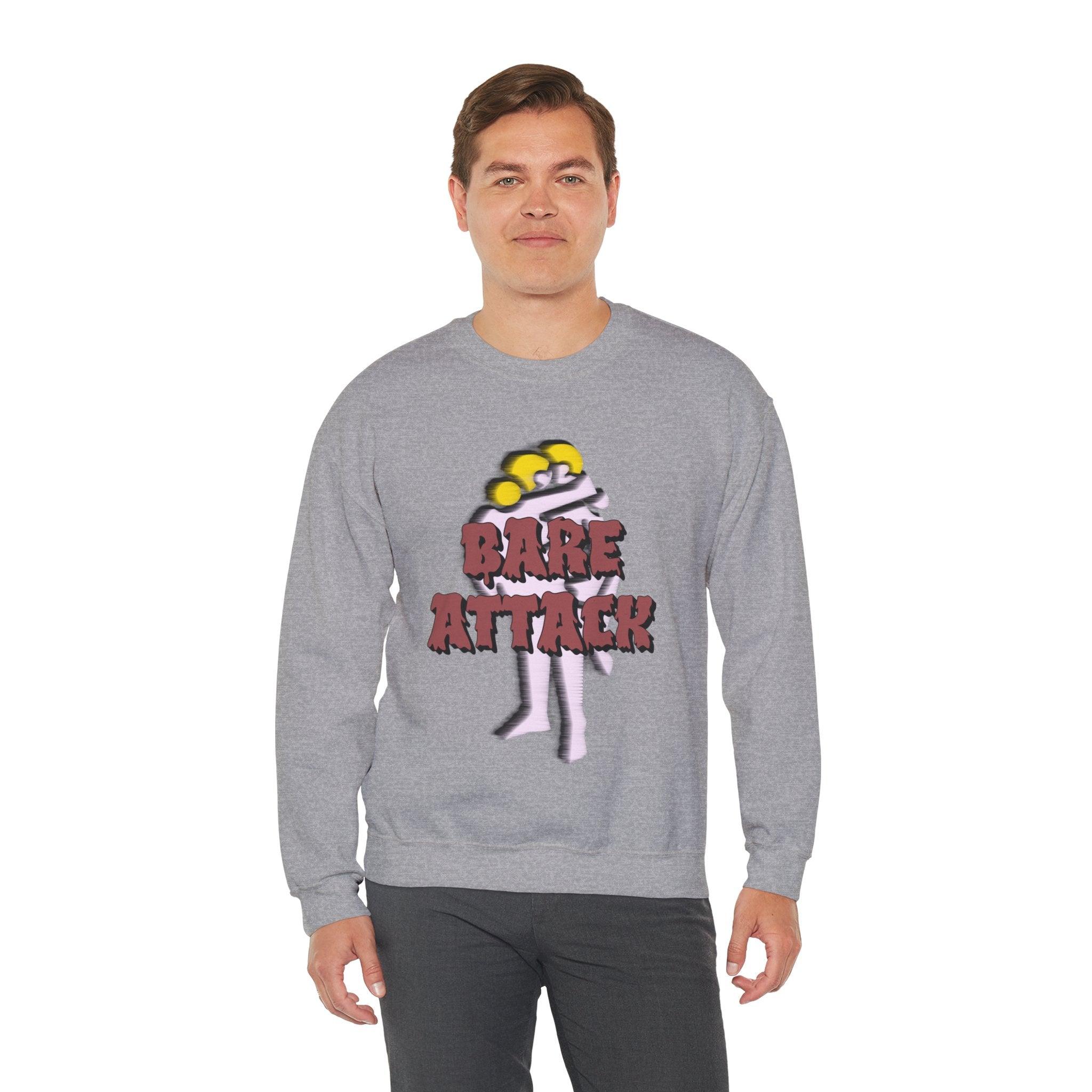 Bare Attack - Sweatshirt - Witty Twisters Fashions