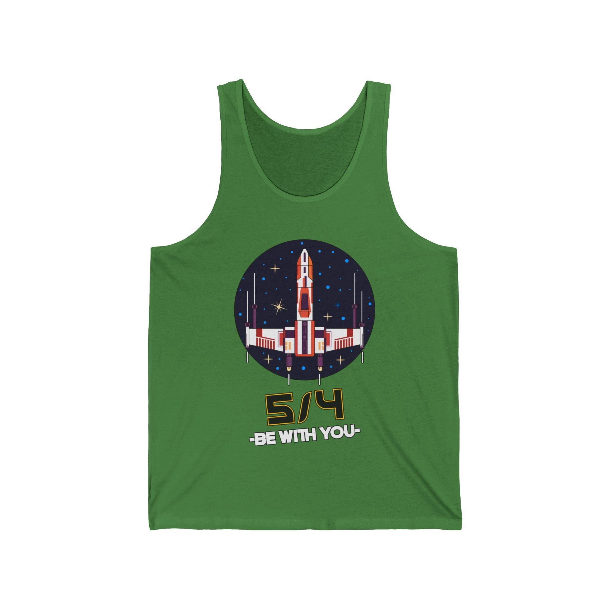 5/4 be with you - Star Wars Day - Tank Top - Witty Twisters Fashions