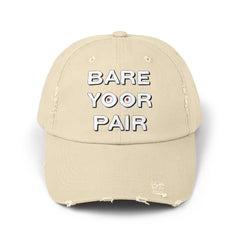 Bare Yoor Pair - Cotton Twill Distressed Baseball Cap