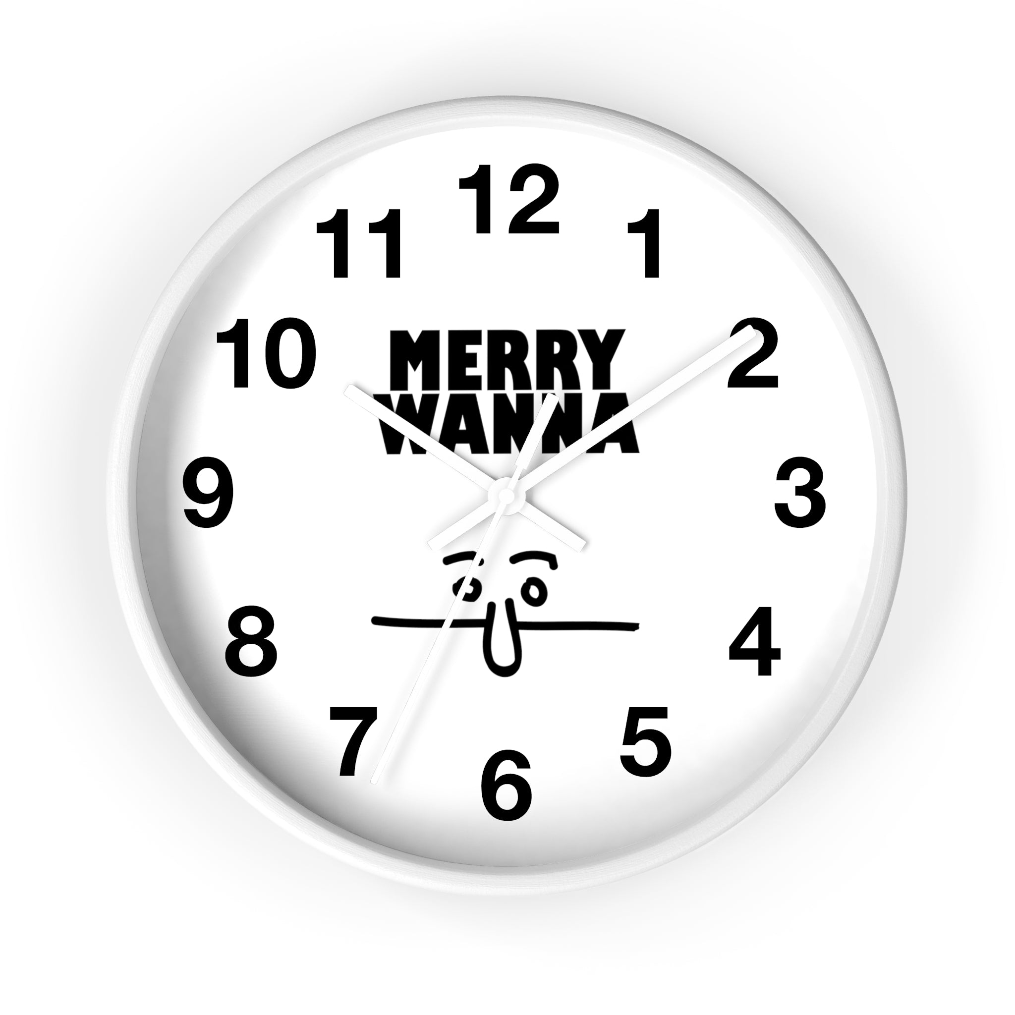 Merry Wanna - Wall Clock