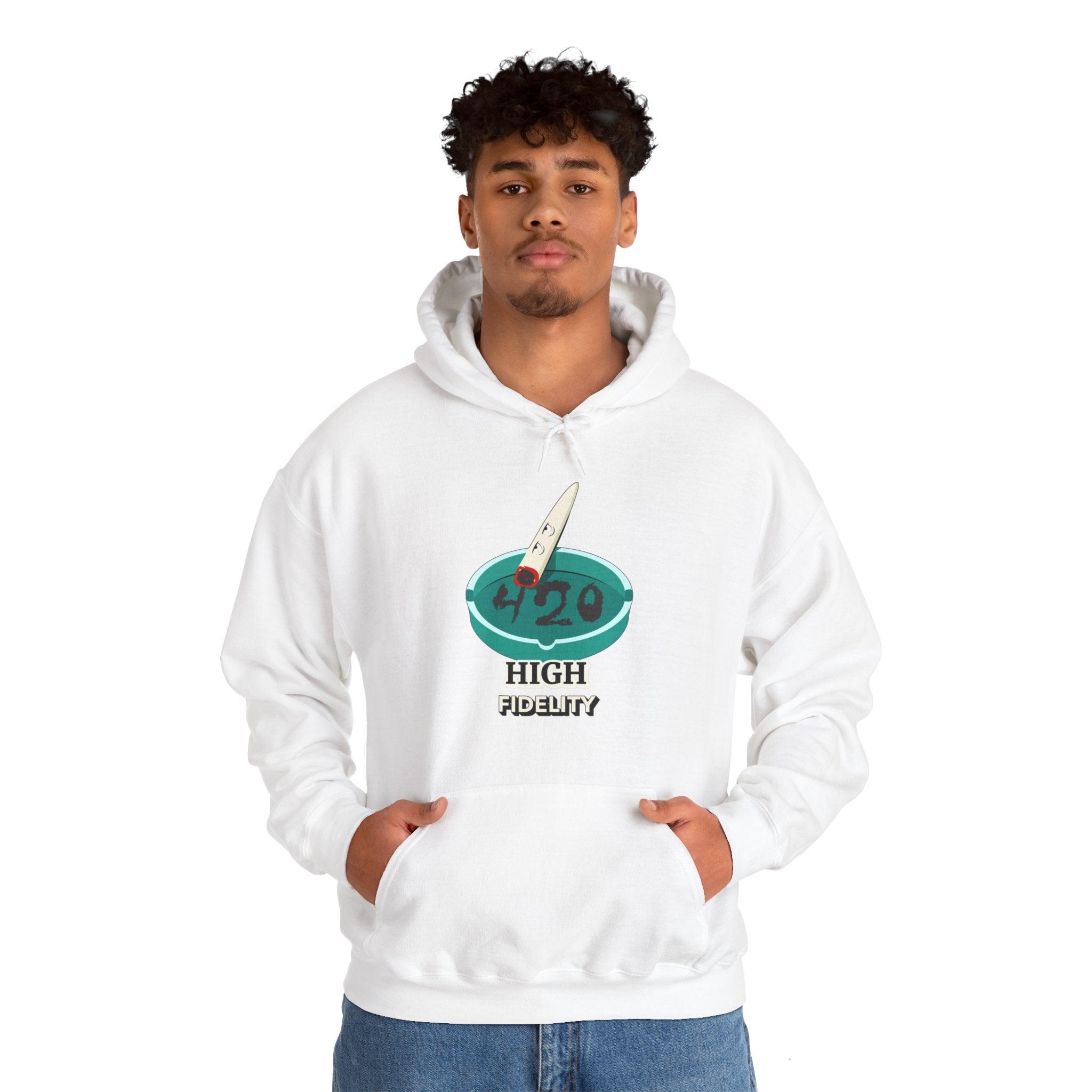 420 High Fidelity - Hoodie - Witty Twisters Fashions