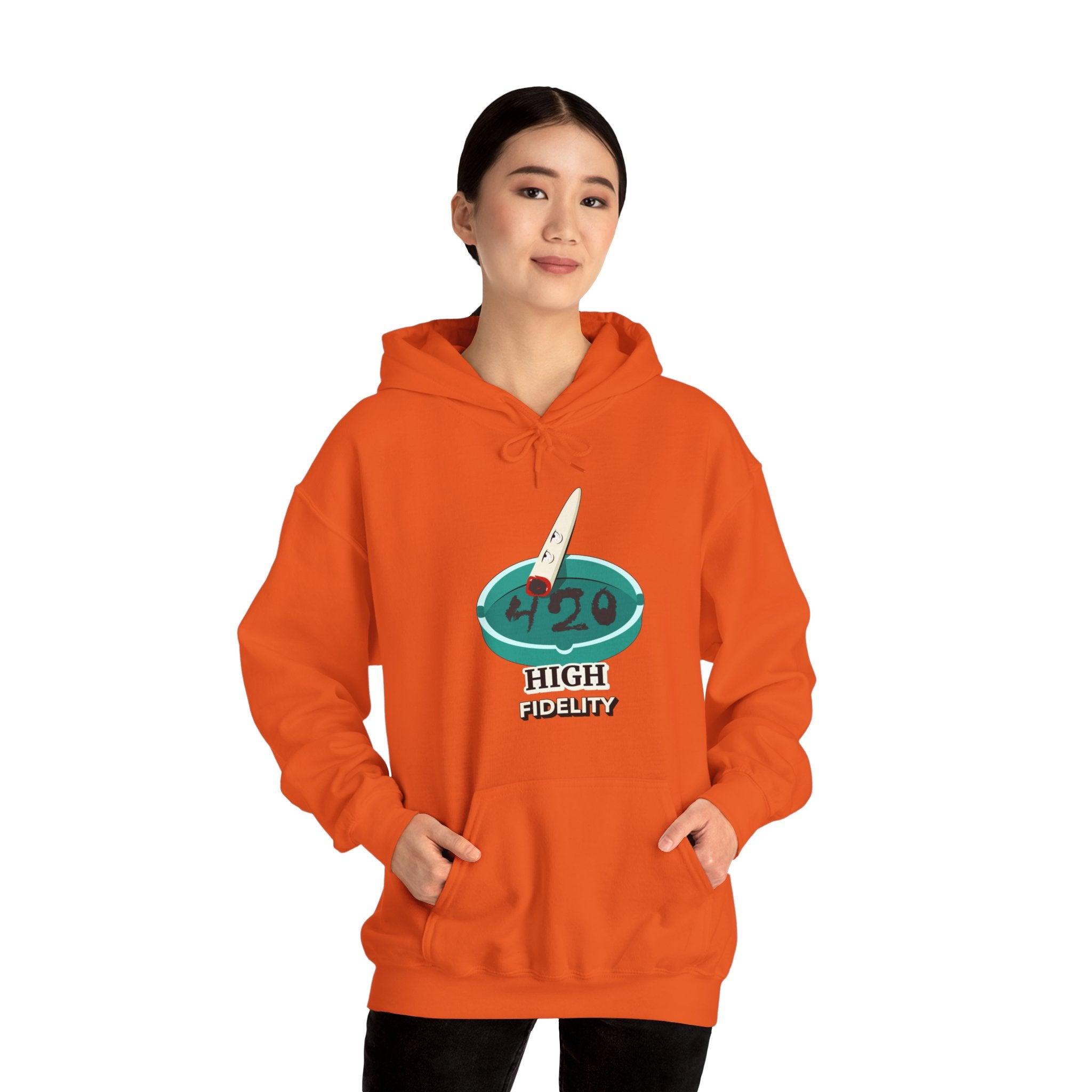 420 High Fidelity - Hoodie - Witty Twisters Fashions