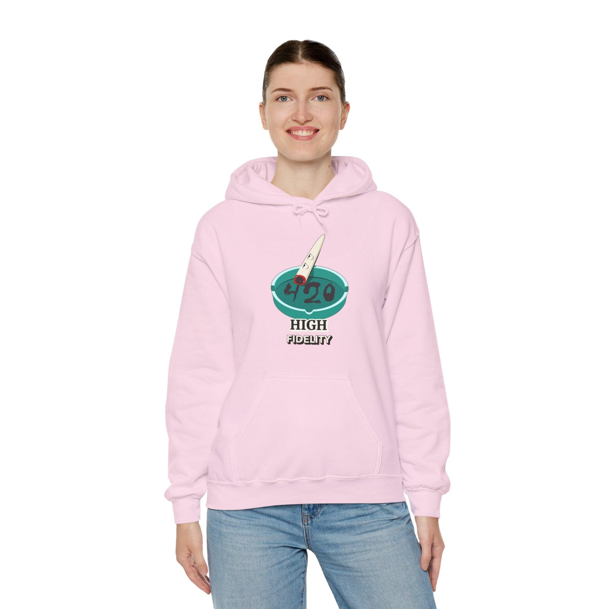 420 High Fidelity - Hoodie - Witty Twisters Fashions