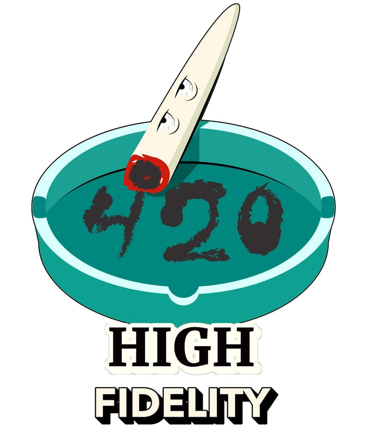 420 High Fidelity - Witty Twisters T-Shirts