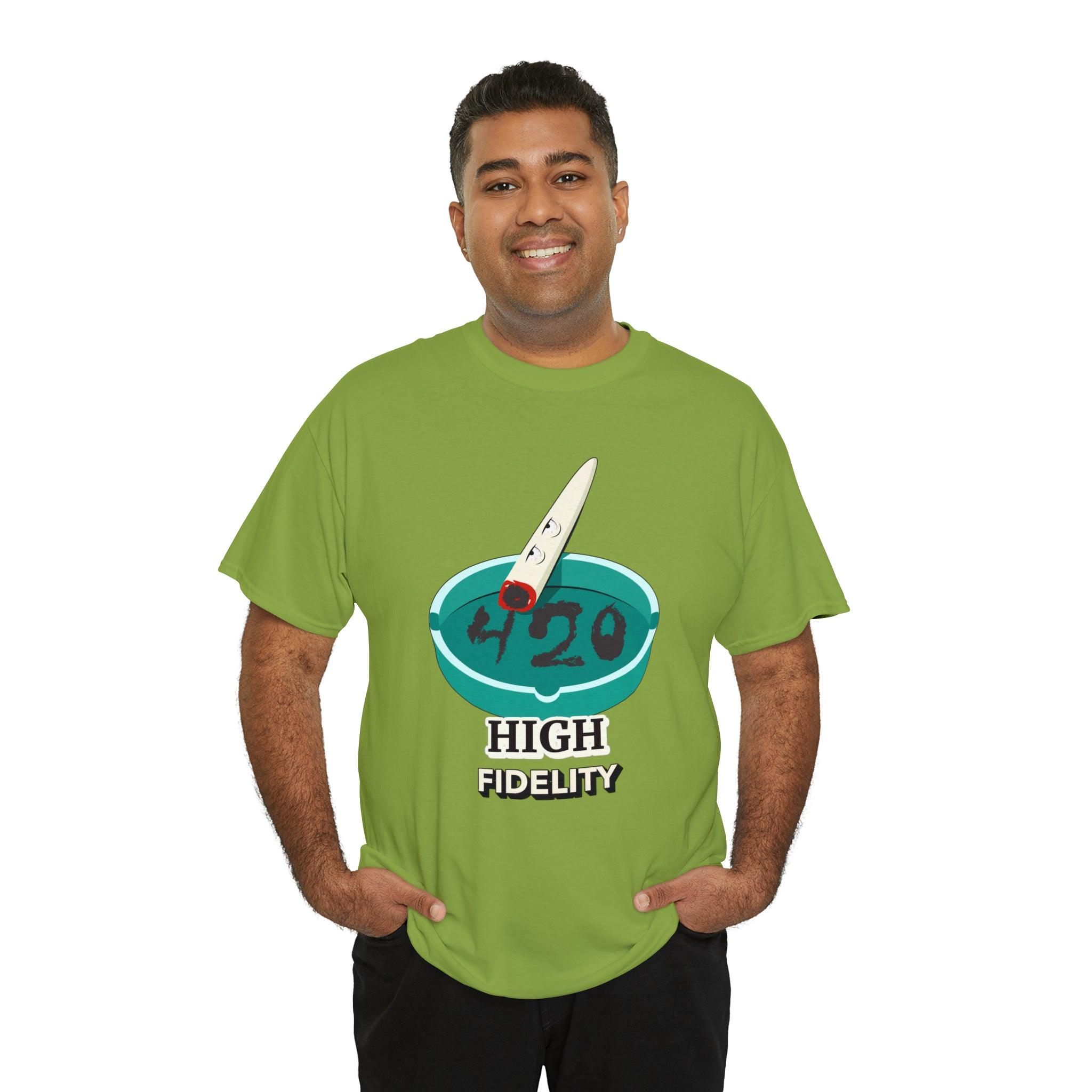 420 High Fidelity - Witty Twisters T-Shirts