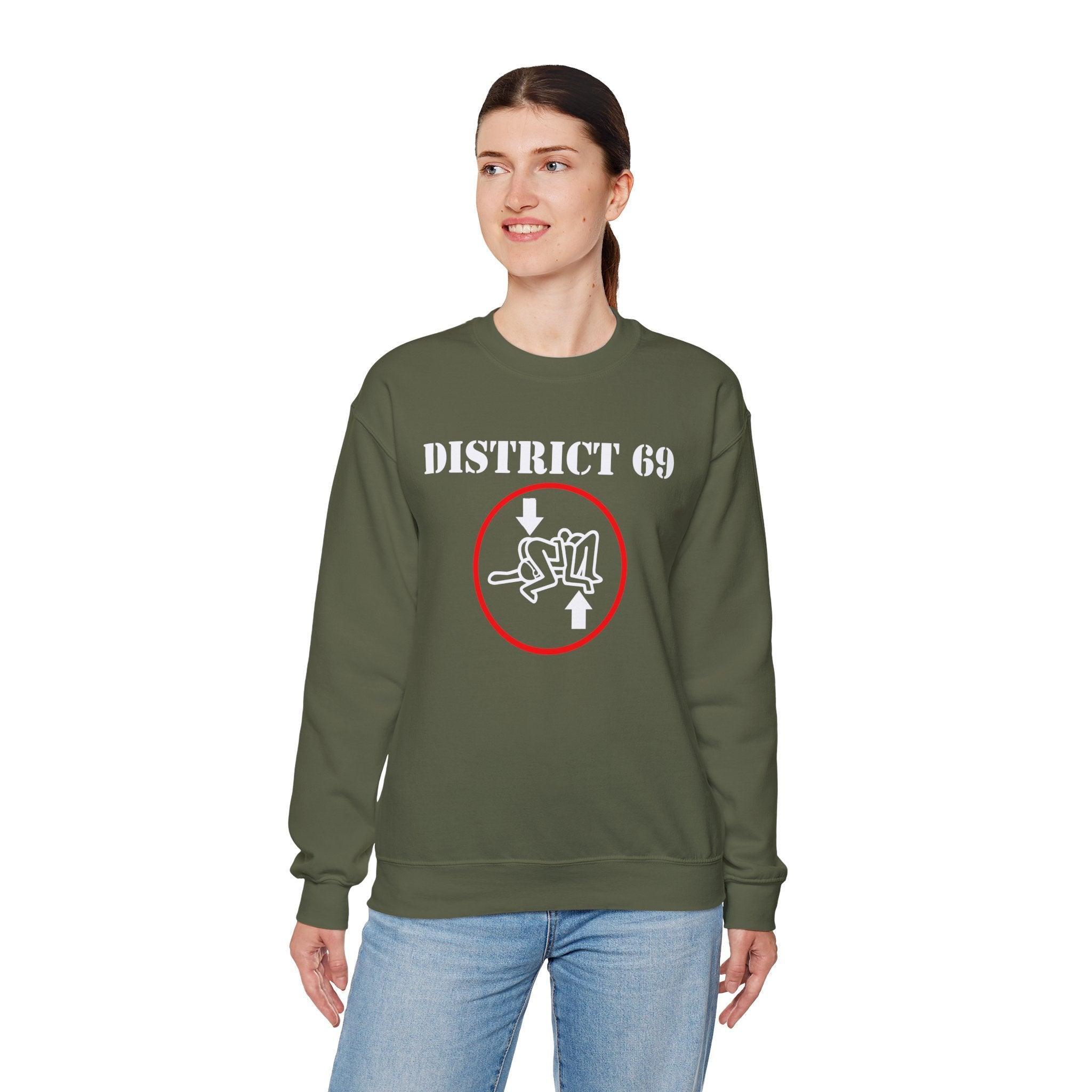 District 69 - Sweatshirt - Witty Twisters Fashions