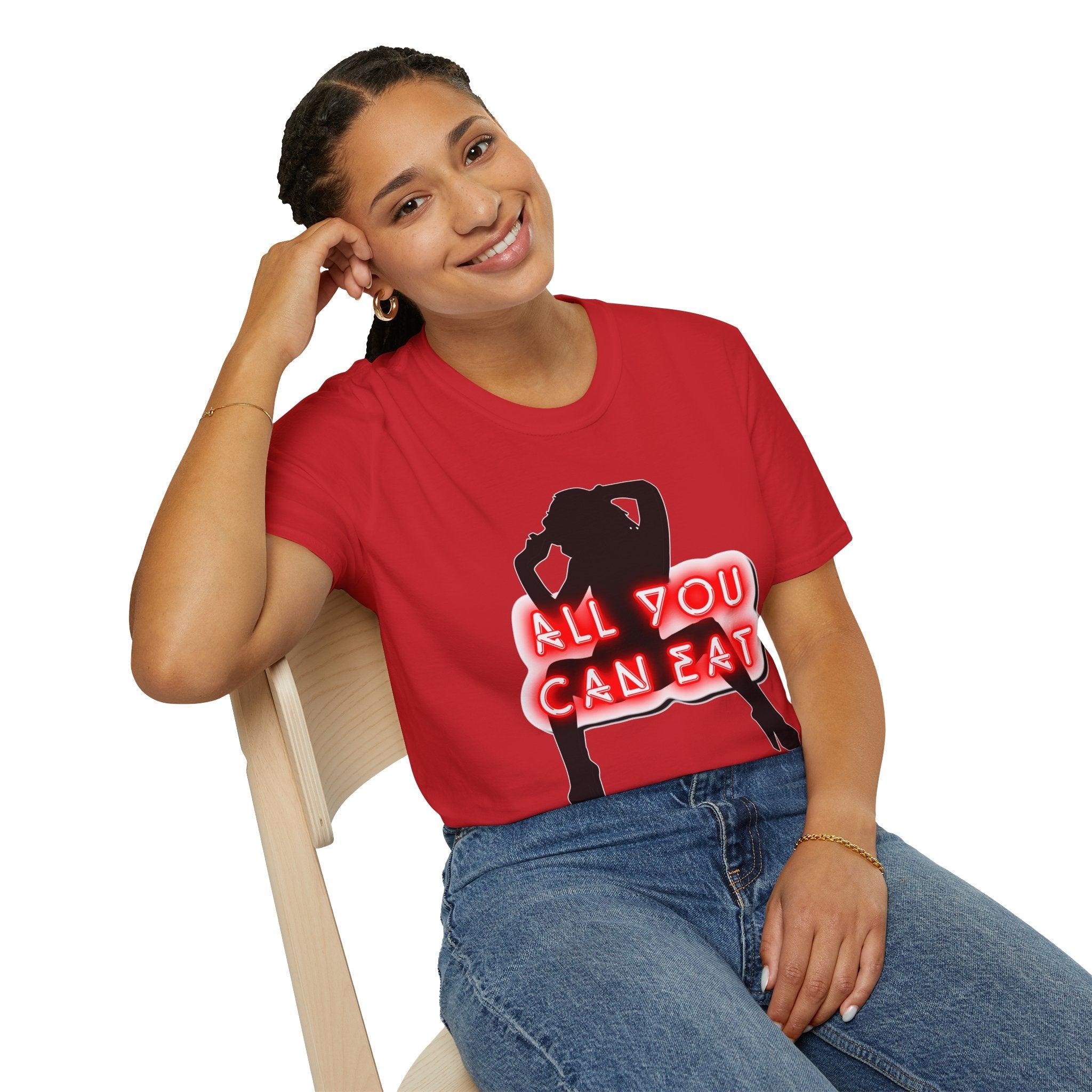 All You Can Eat - Softstyle T-Shirt - Witty Twisters Fashions