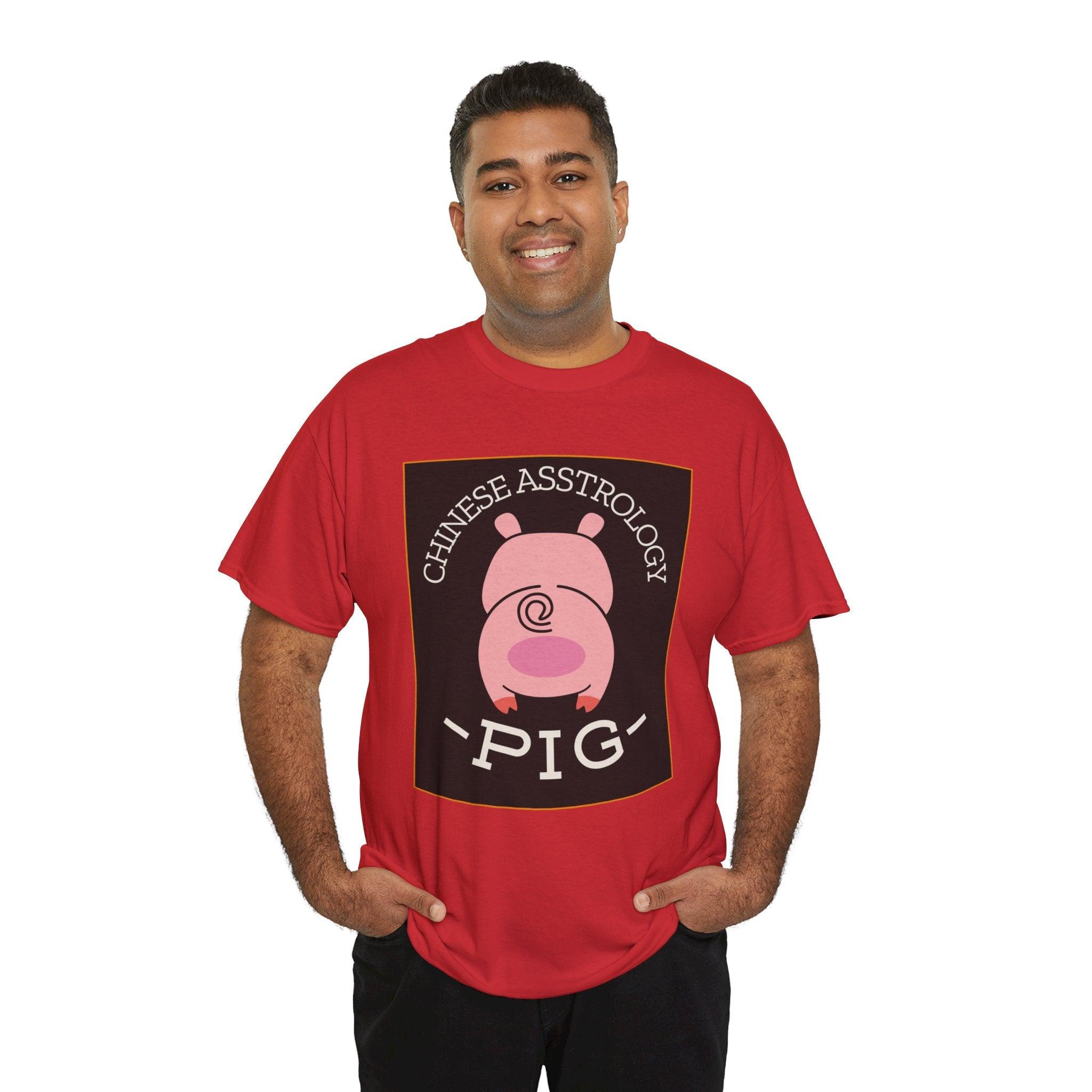 Chinese Asstrology Pig - T-Shirt - Witty Twisters Fashions