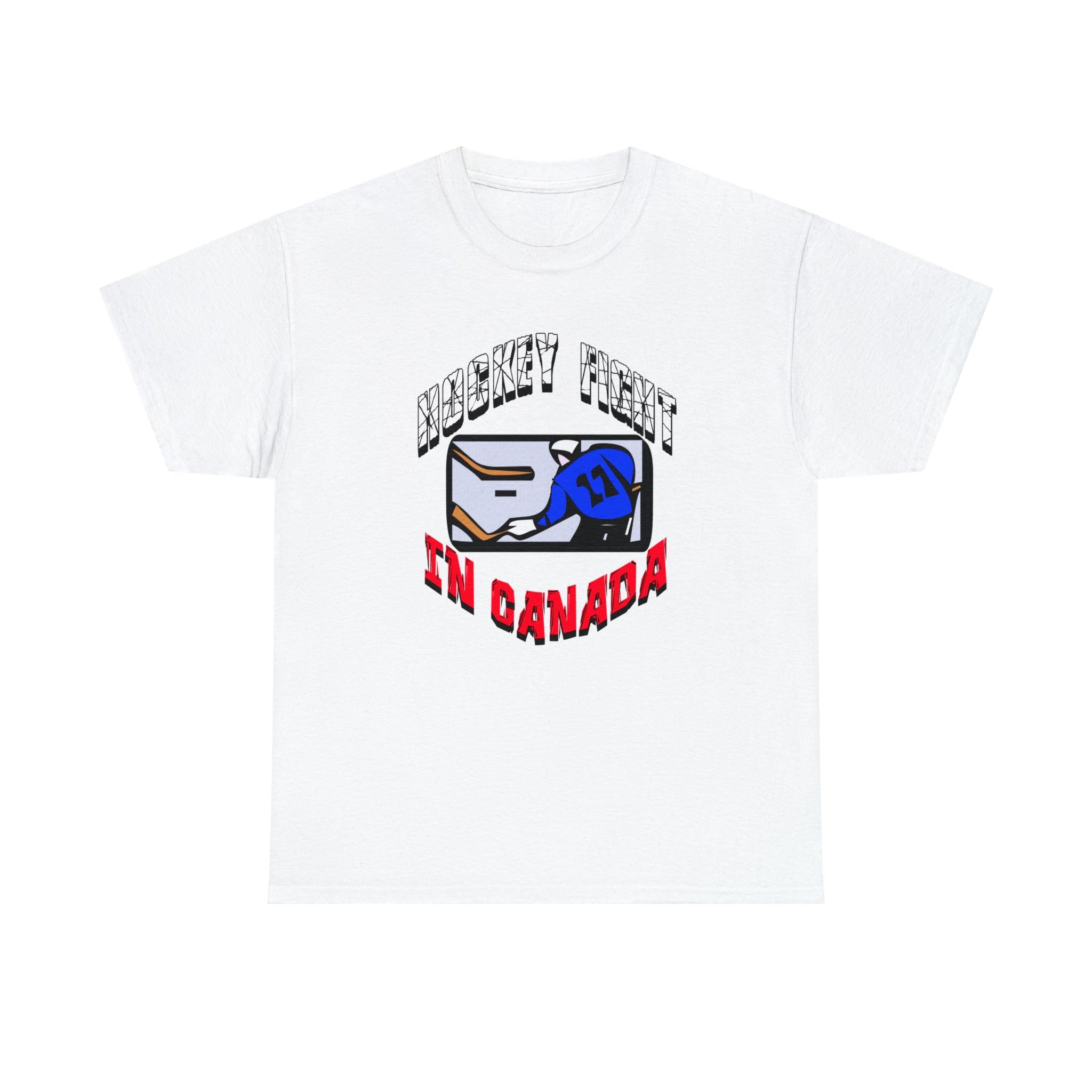 Hockey Fight In Canada - Witty Twisters T-Shirts