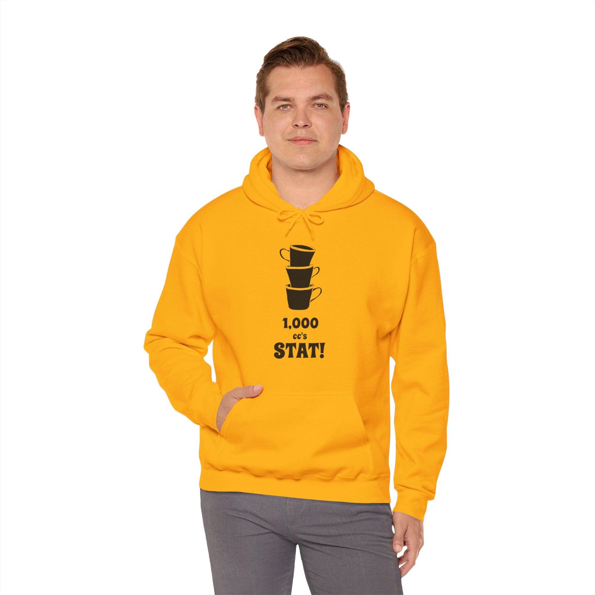 1,000 cc's Stat! - Hoodie - Witty Twisters Fashions