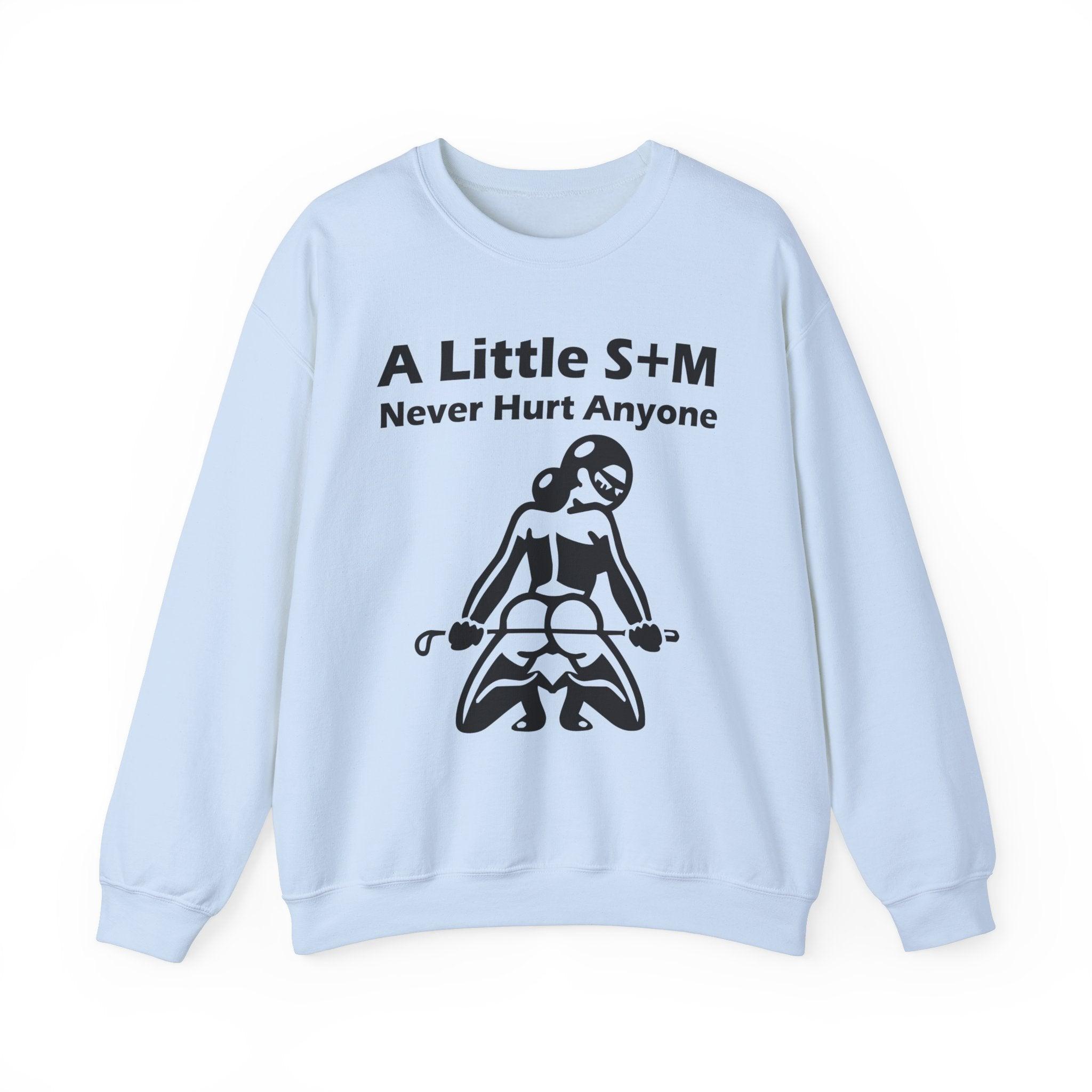 A Little S+M Never Hurt Anyone - Sweatshirt - Witty Twisters Fashions