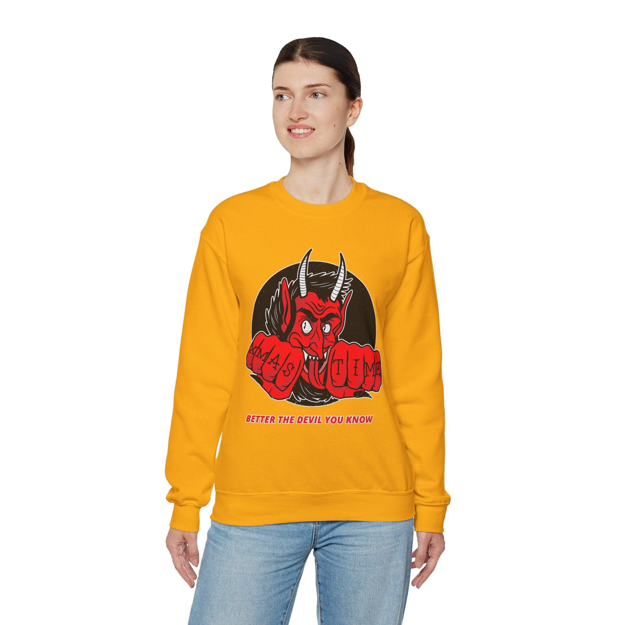 Better the devil you know Xmas time - Sweatshirt