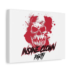 Insane Clown Party - Stretched Matte Canvas - Witty Twisters Fashions