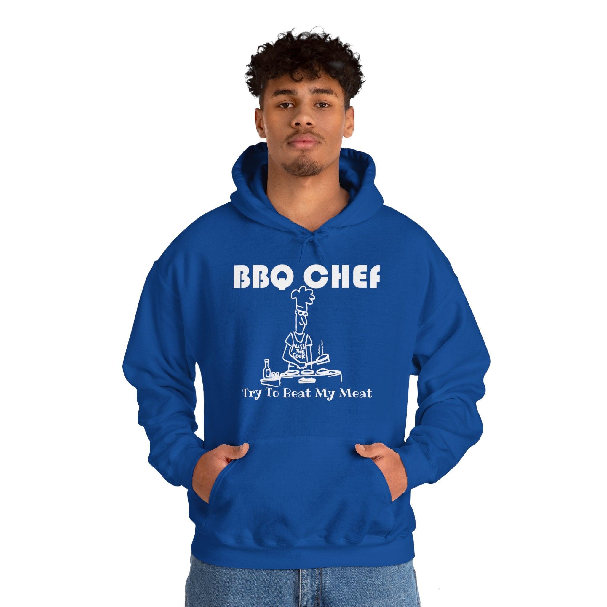 BBQ Chef Try To Beat My Meat - Hoodie - Witty Twisters Fashions