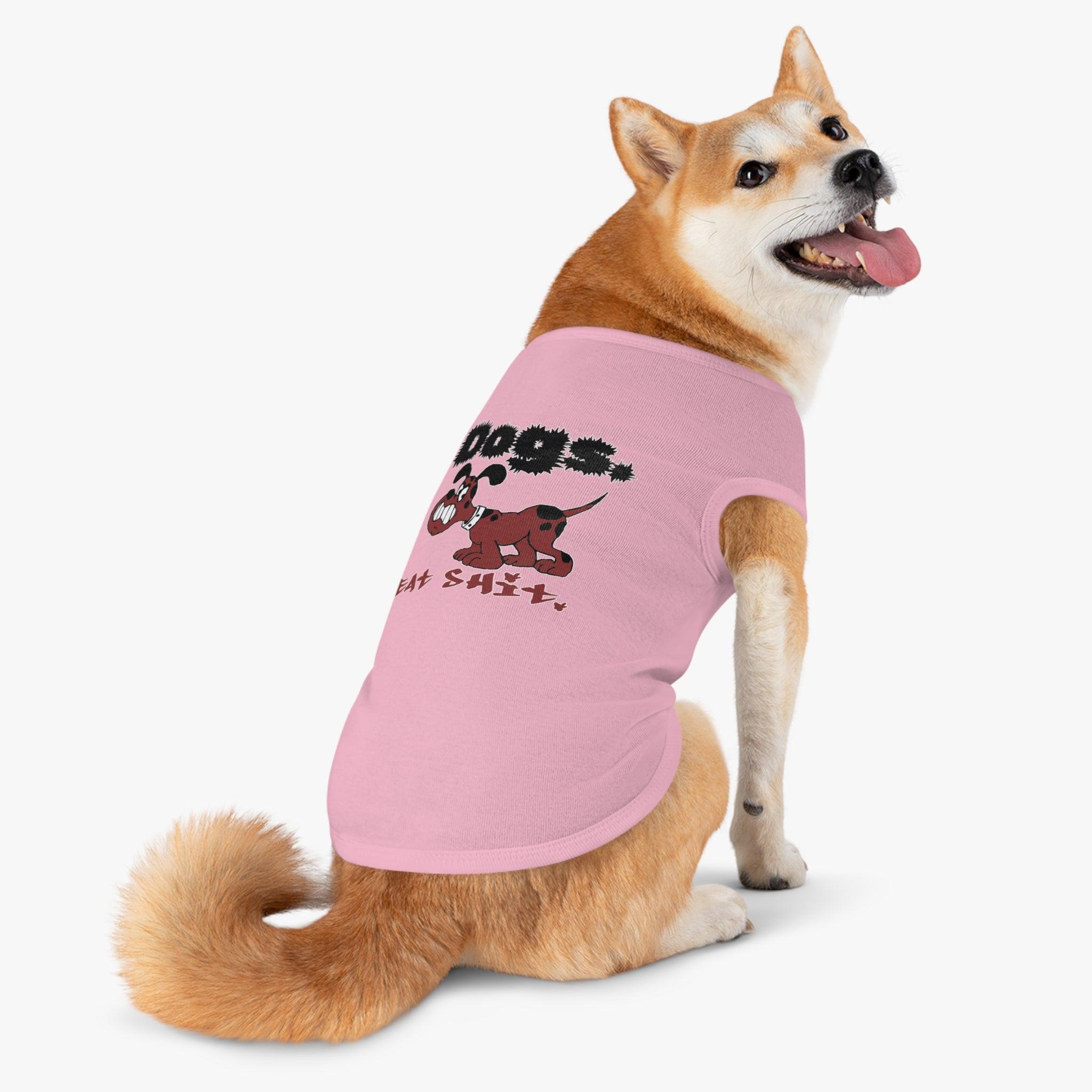 Dogs. Eat Shit. - Pet Tank Top - Witty Twisters Fashions