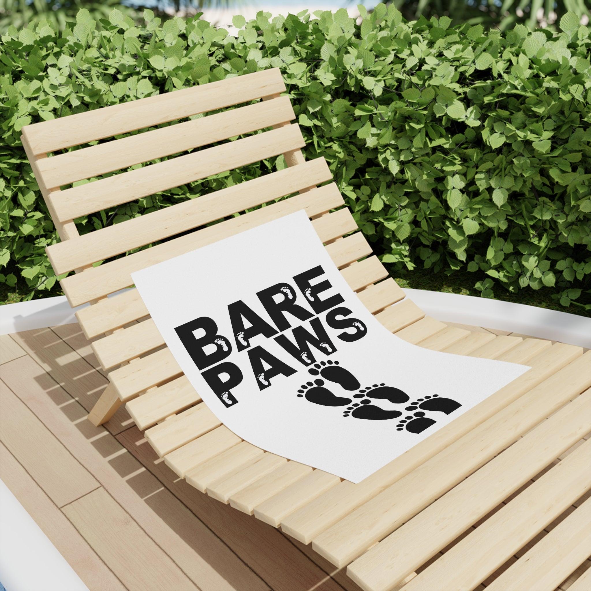 Bare Paws - Beach Towels - Witty Twisters Fashions