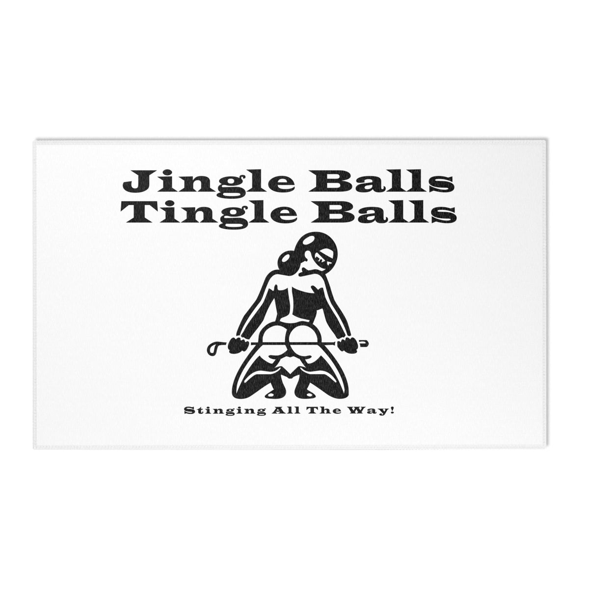 Jingle Balls ... Stinging All The Way - Area Rug