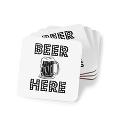 Beer Here - Drink Coasters - Witty Twisters Fashions