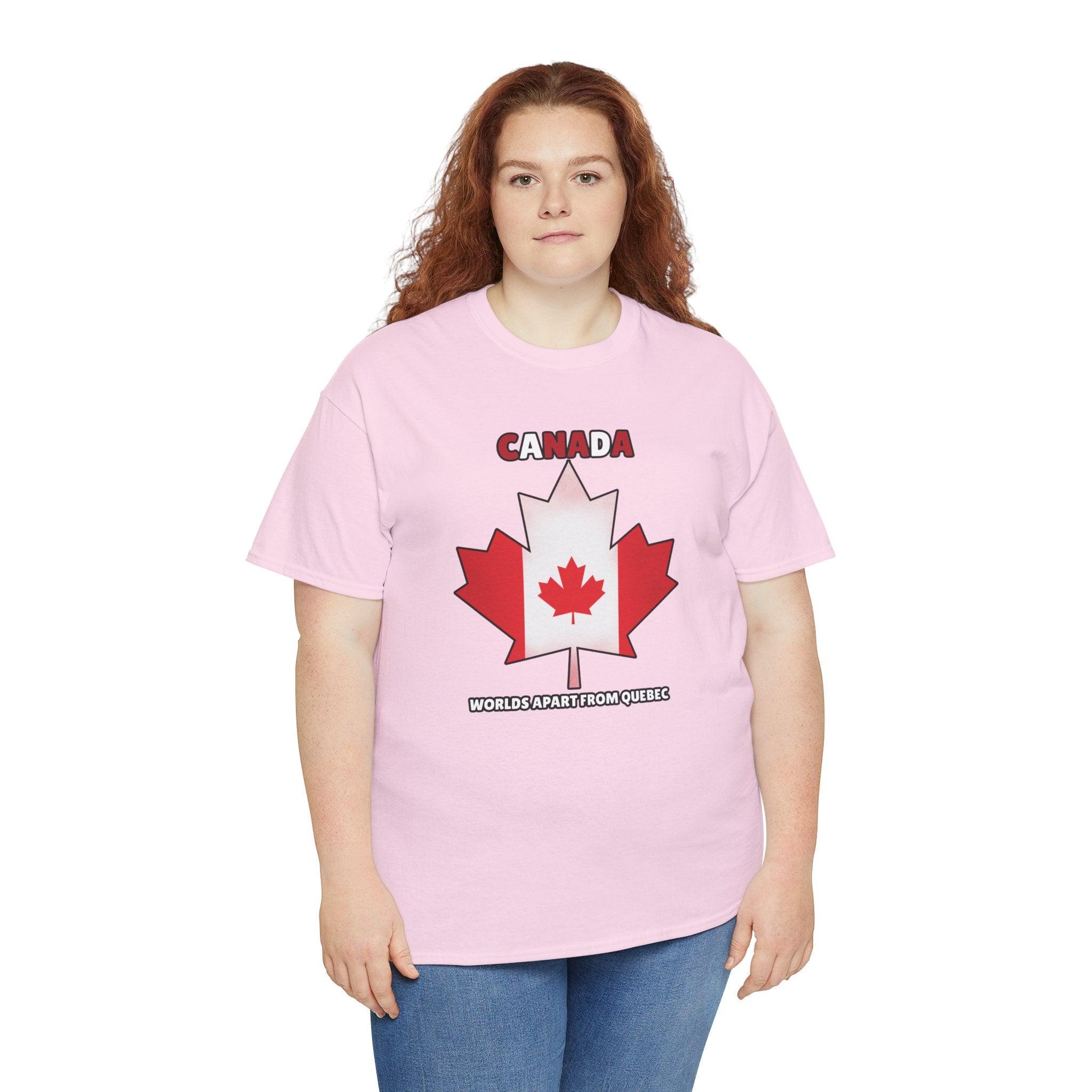 Canada Worlds apart from Quebec - T-shirt - Witty Twisters Fashions