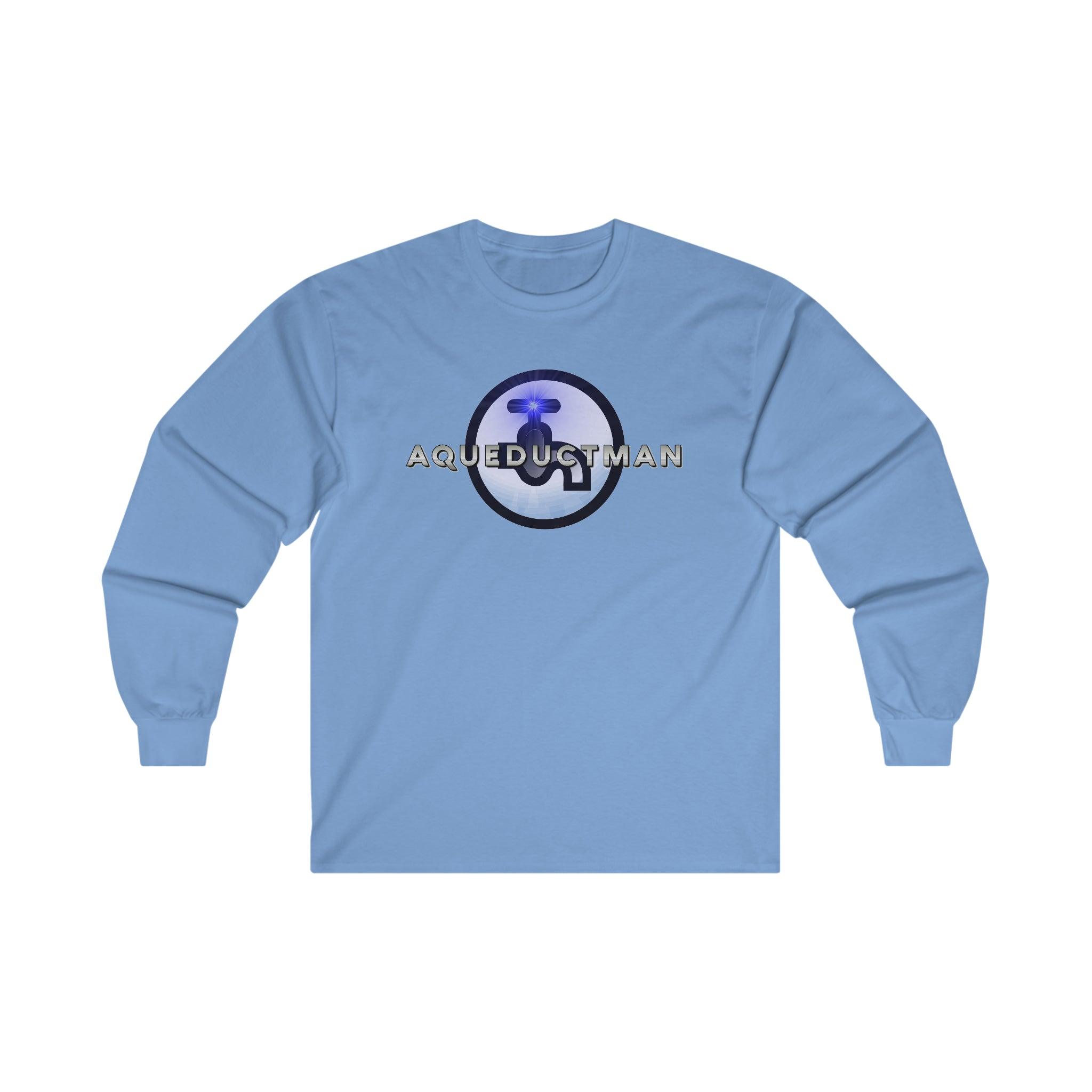 Aqueductman - Long-Sleeve Tee - Witty Twisters Fashions