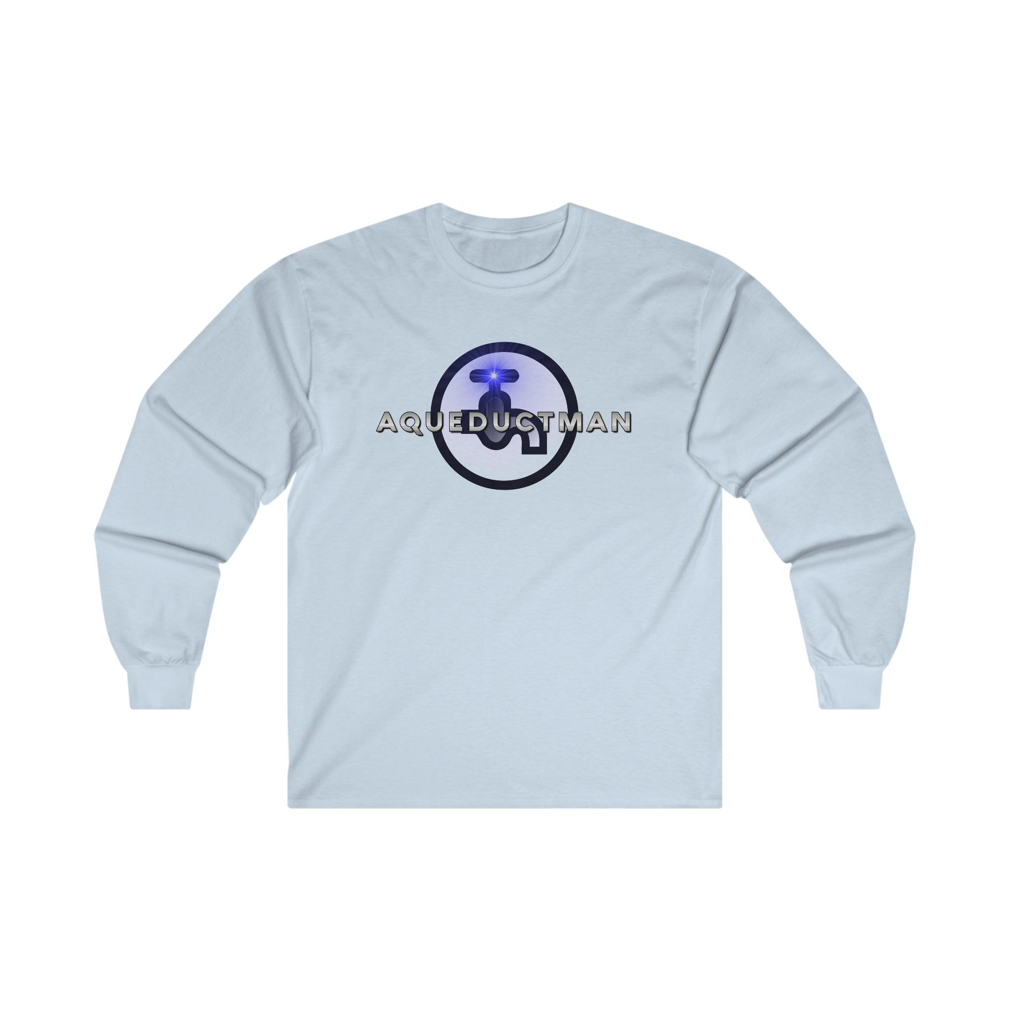 Aqueductman - Long-Sleeve Tee - Witty Twisters Fashions