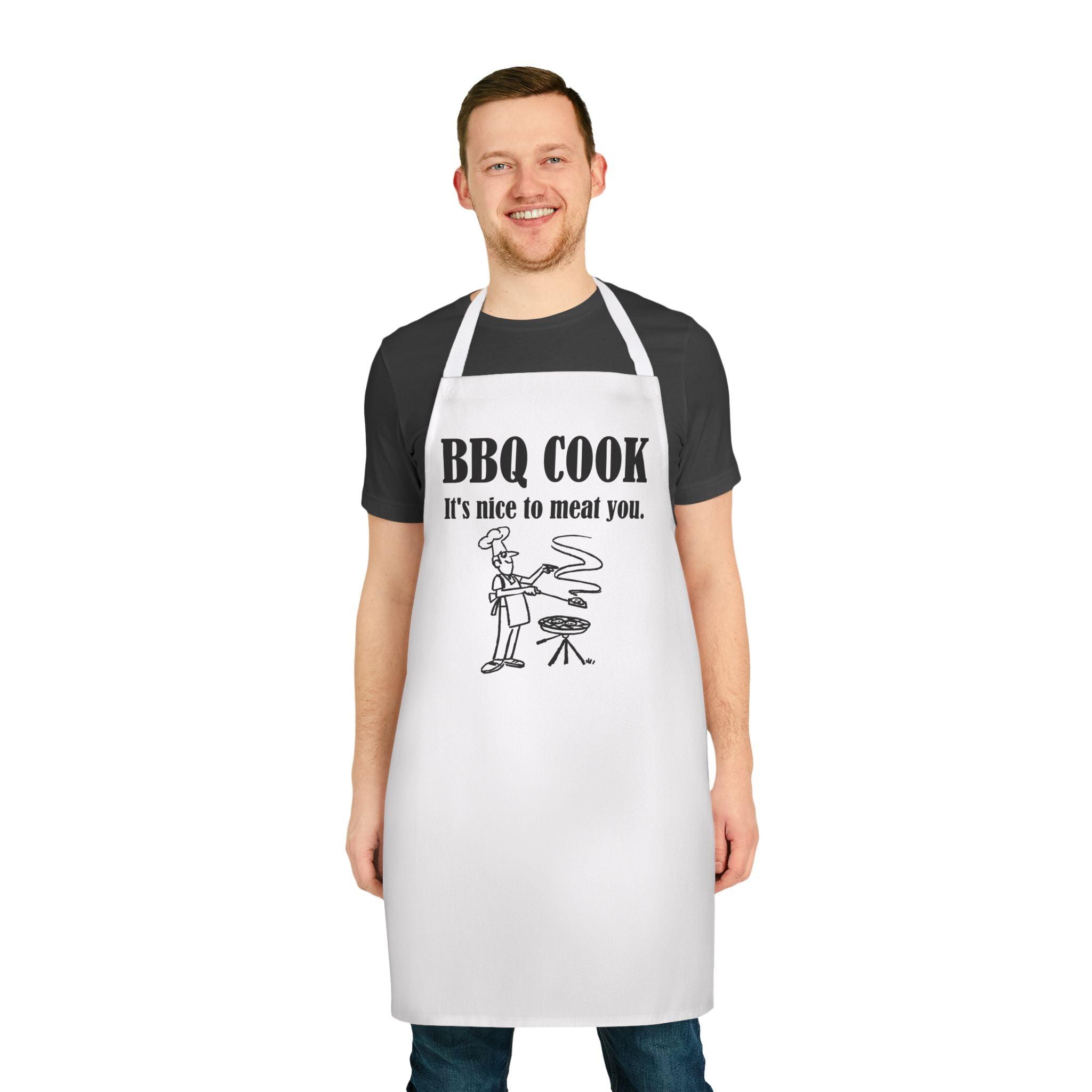 BBQ Cook It's nice to meat you - Cooking Apron