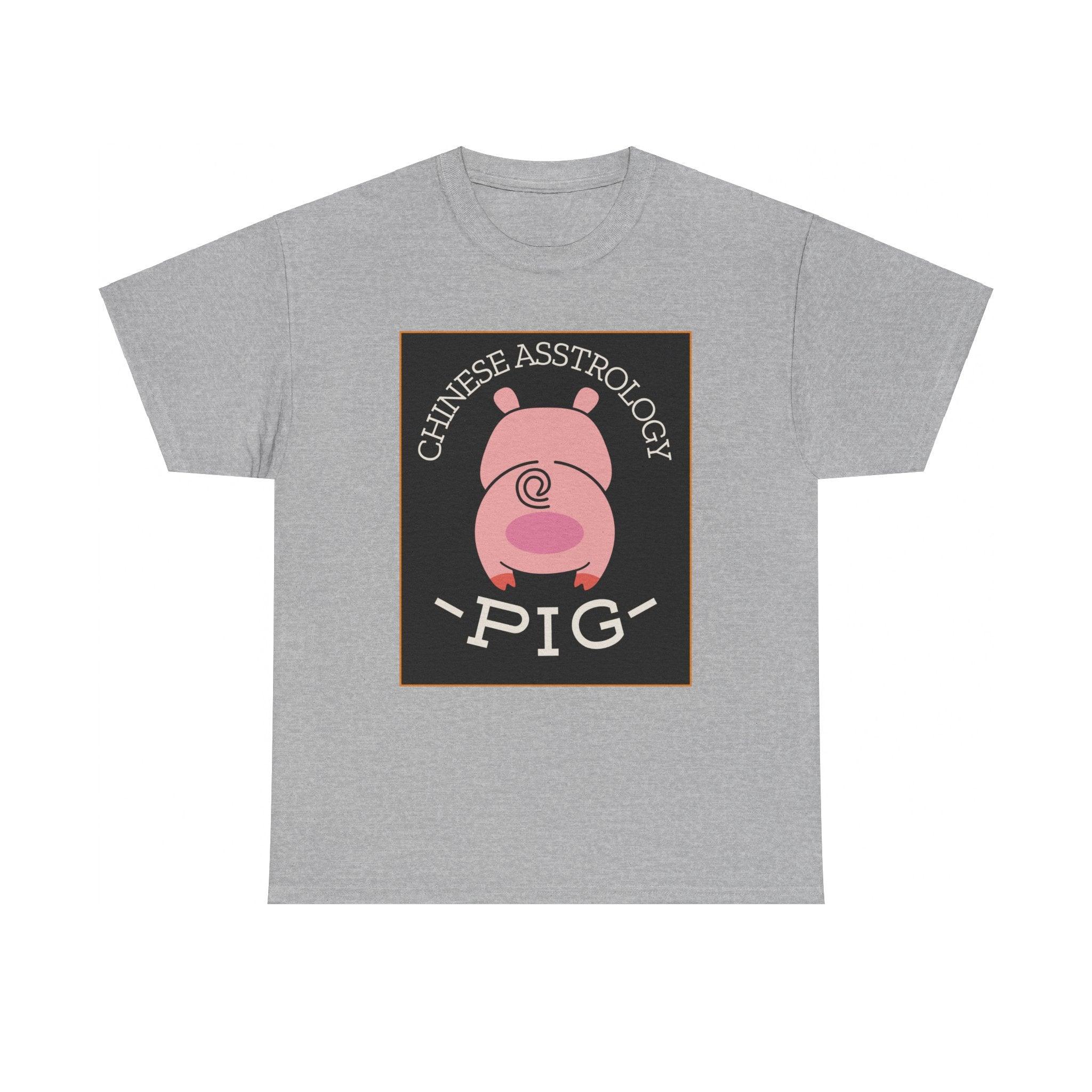 Chinese Asstrology Pig - T-Shirt - Witty Twisters Fashions