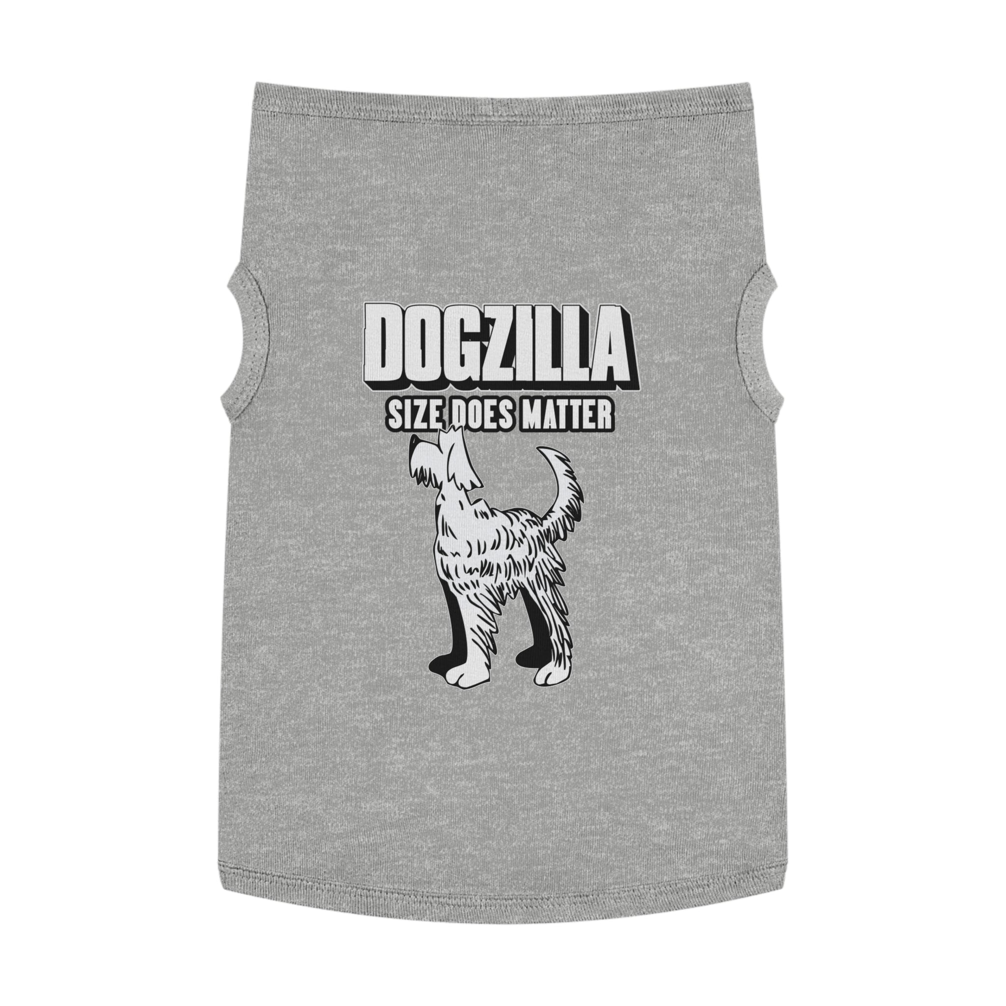 Dogzilla Size Does Matter - Pet Tank Top