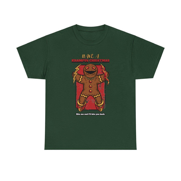 Have a Krampus Christmas - Bite me and I'll bite you back. - Witty Twisters T-Shirts