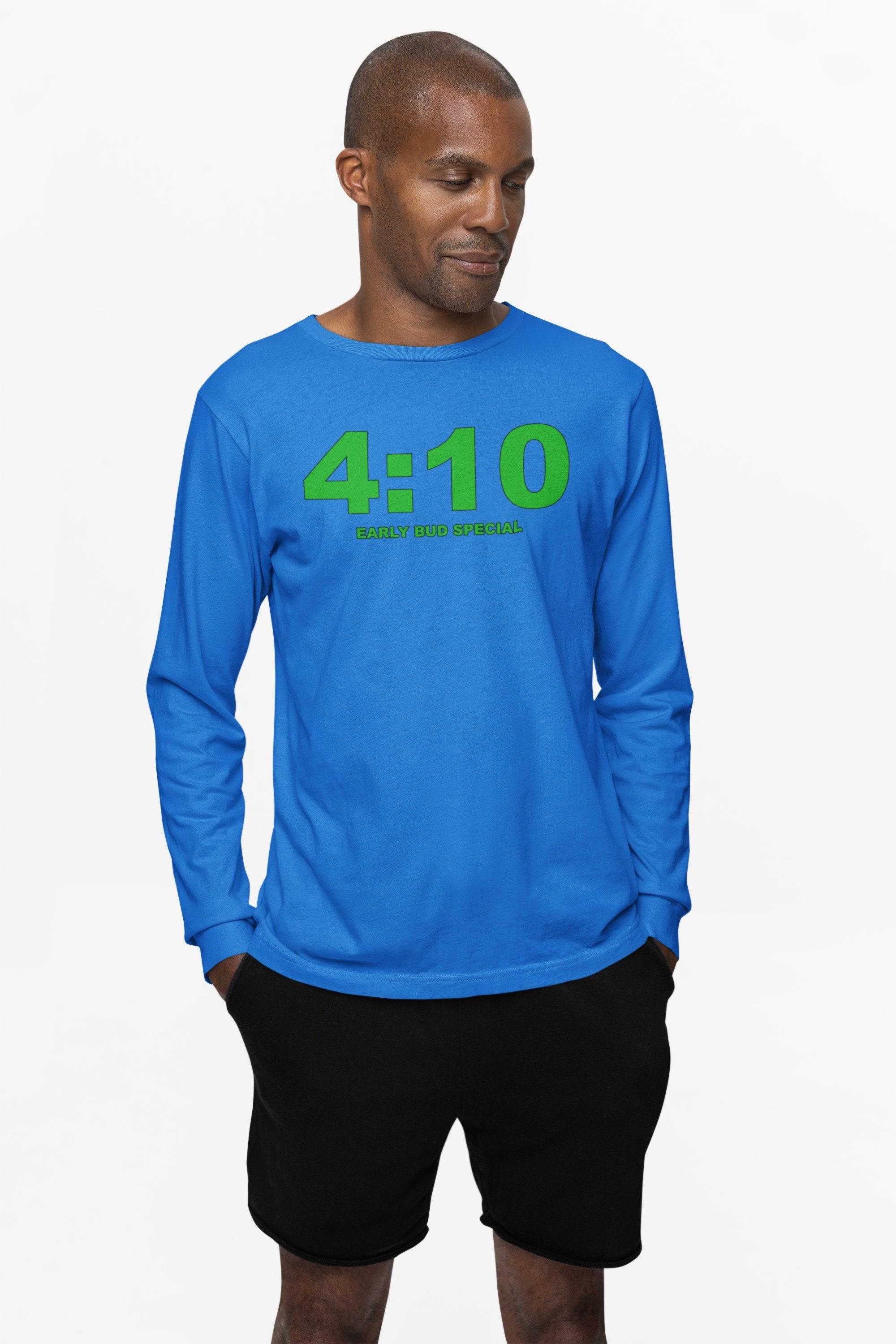 4:10 Early Bud Special - Long-Sleeve Tee - Witty Twisters Fashions