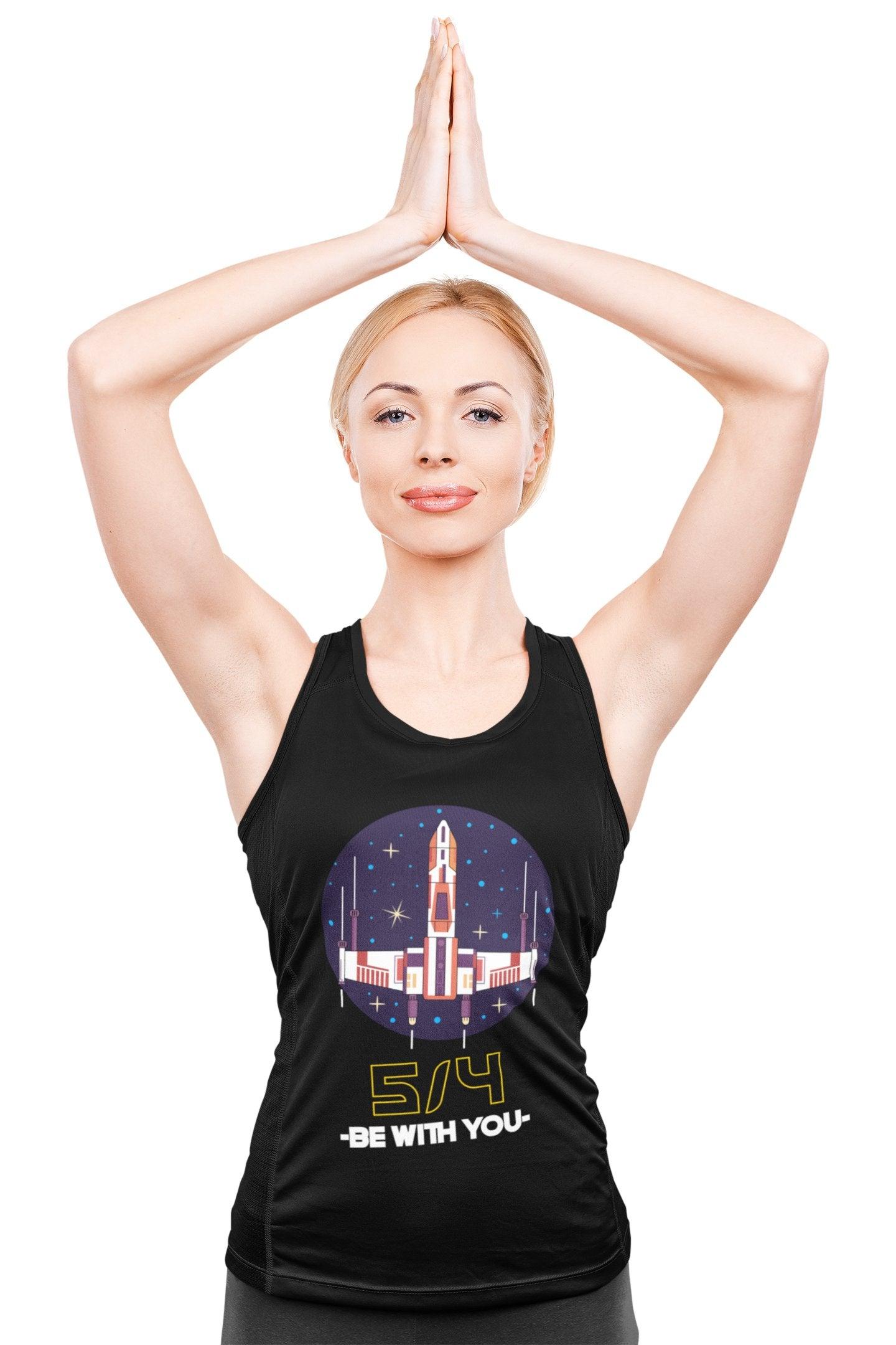 5/4 be with you - Star Wars Day - Tank Top - Witty Twisters Fashions