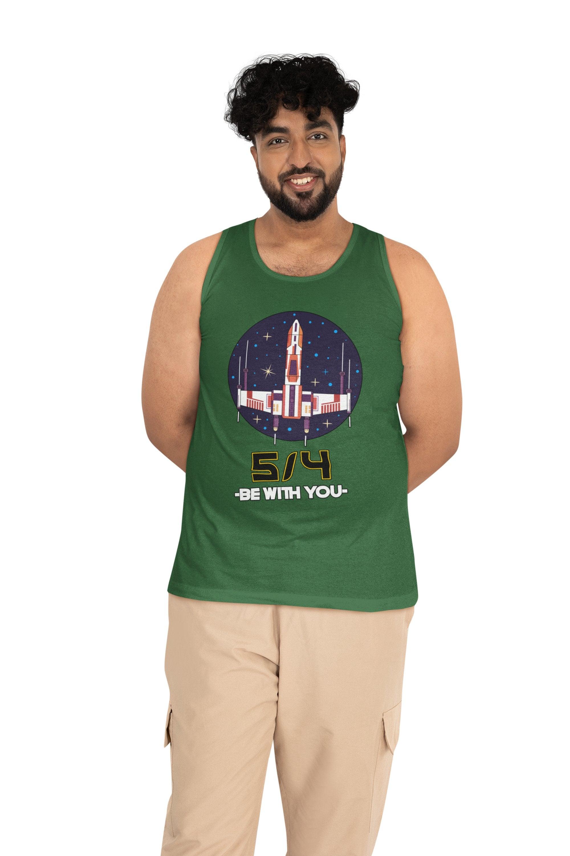 5/4 be with you - Star Wars Day - Tank Top - Witty Twisters Fashions