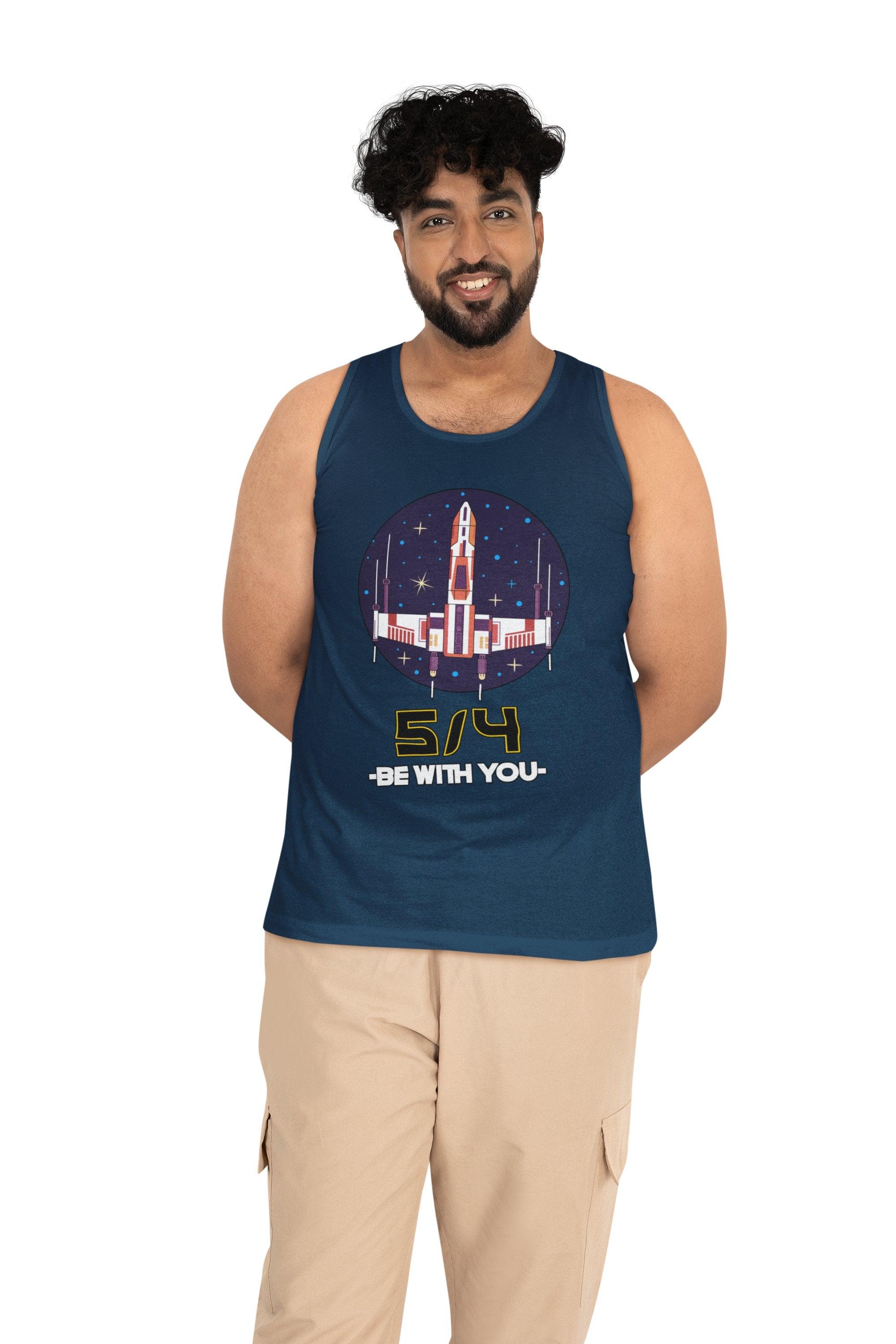 5/4 be with you - Star Wars Day - Tank Top - Witty Twisters Fashions