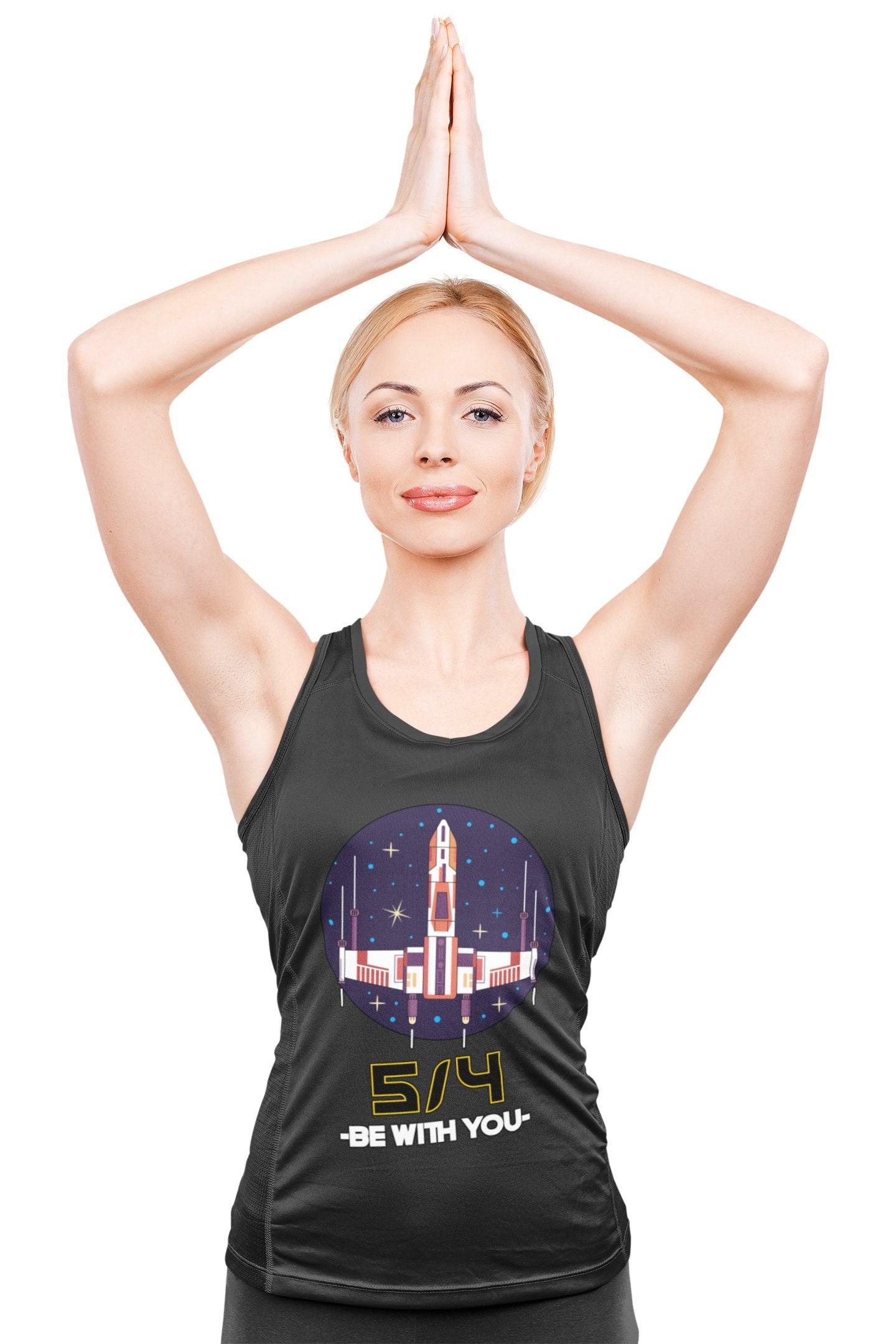 5/4 be with you - Star Wars Day - Tank Top - Witty Twisters Fashions