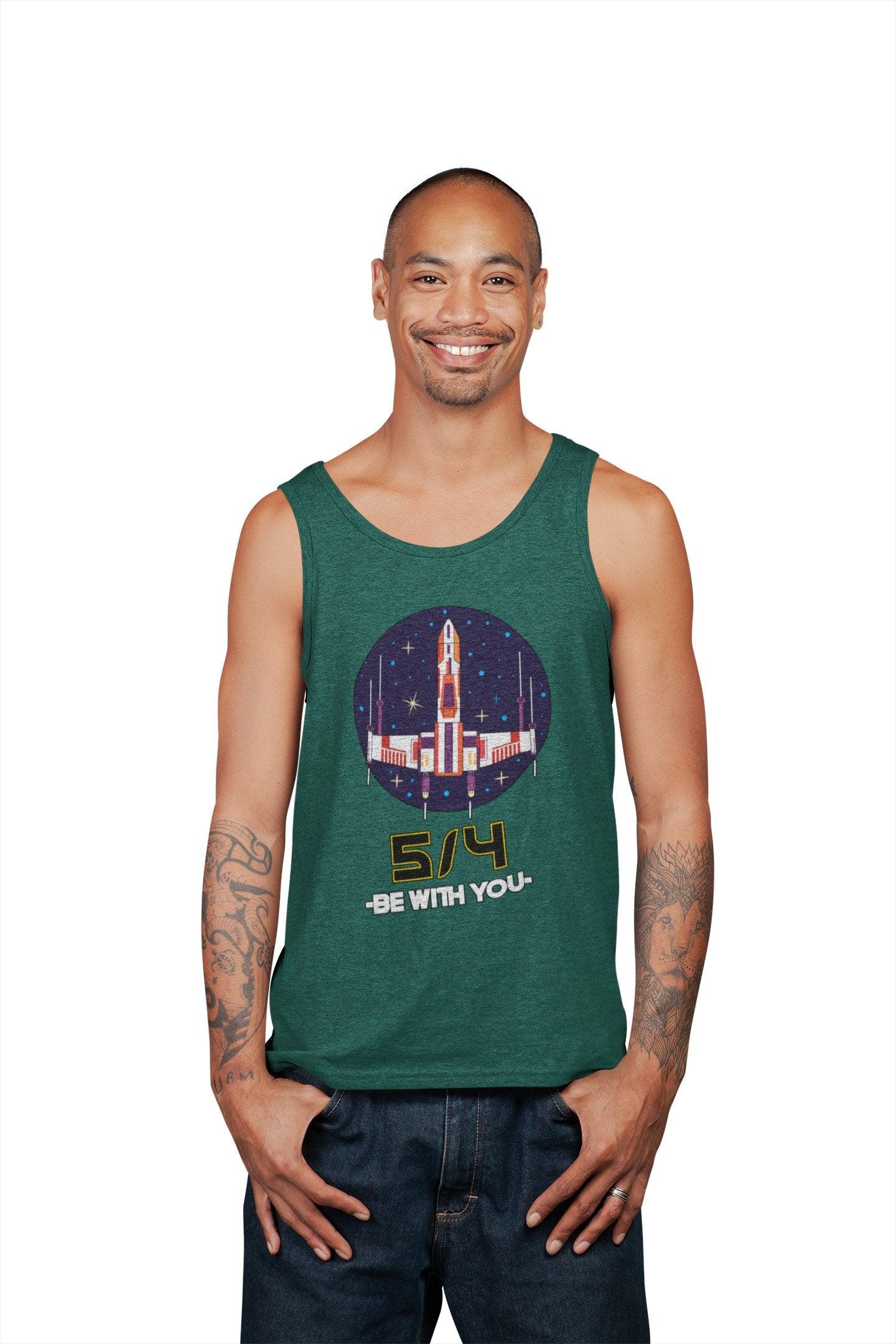 5/4 be with you - Star Wars Day - Tank Top - Witty Twisters Fashions