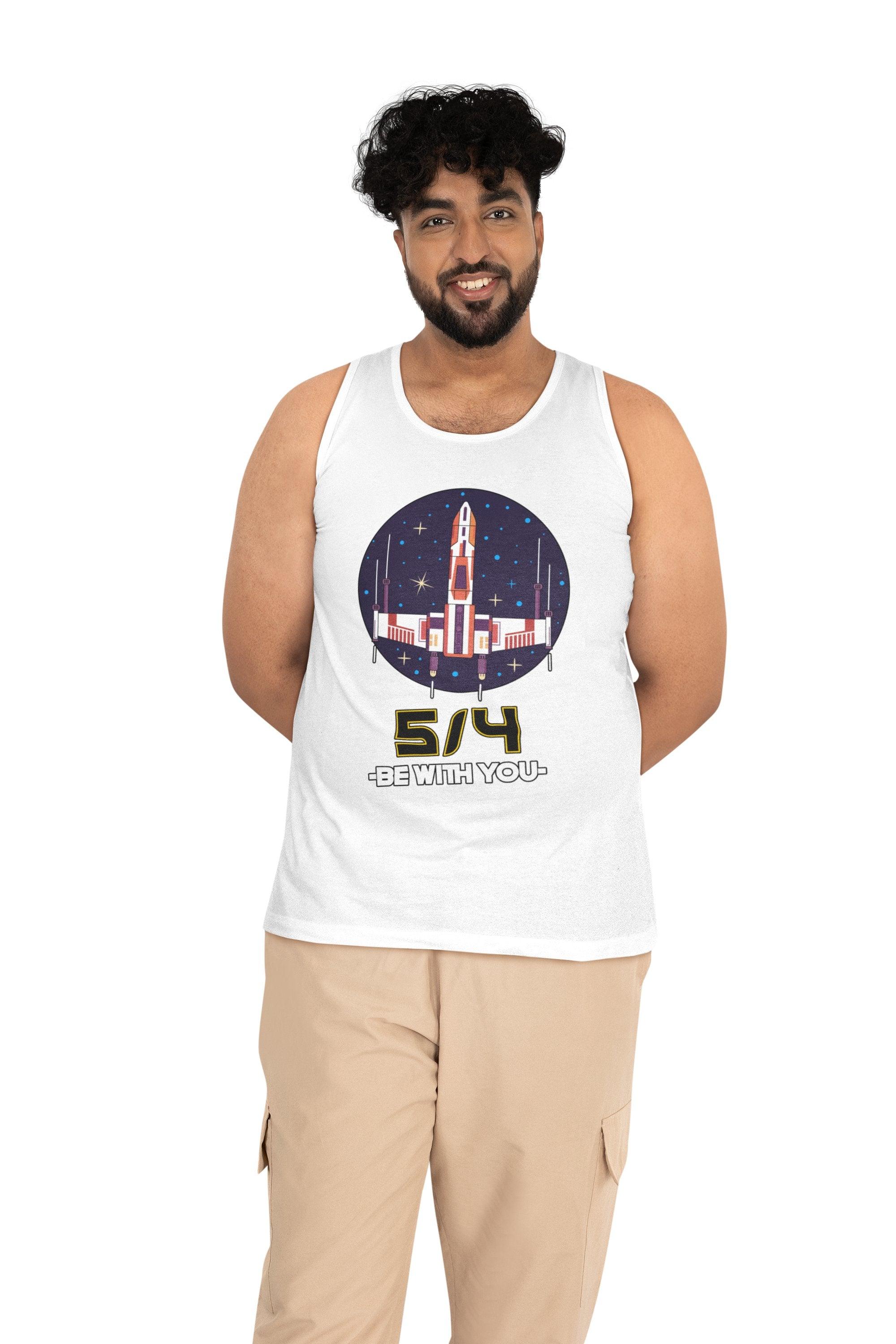 5/4 be with you - Star Wars Day - Tank Top - Witty Twisters Fashions